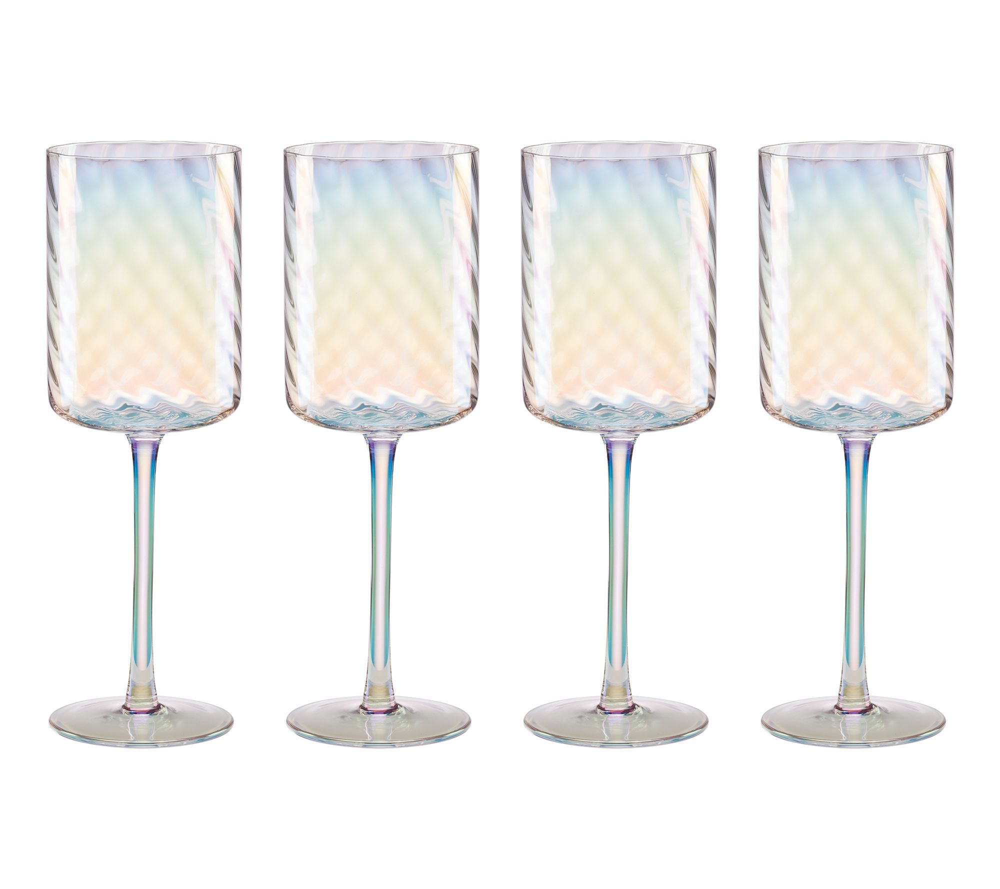 Lenox Tuscany Classics Iridescent White Wine Gl ass Set of 4