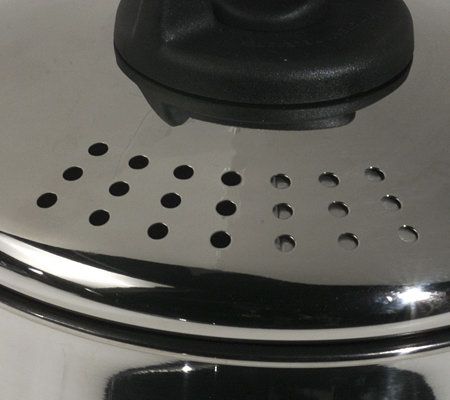 CooksEssentials Stainless Steel Nonstick 4qt Pour & Strain Sauce Pot ...