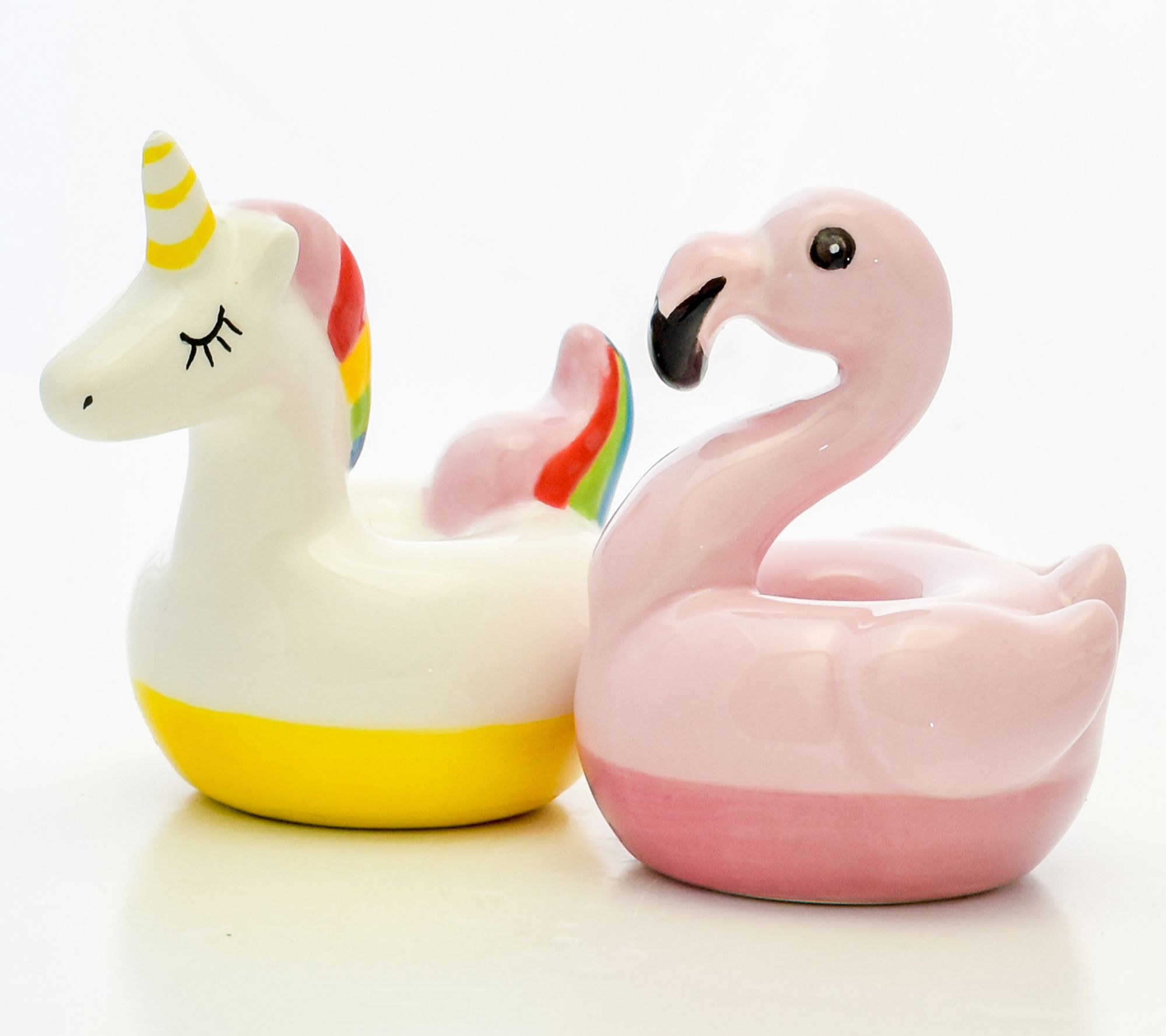 10 Strawberry Street Pool Float Salt & Pepper Shakers