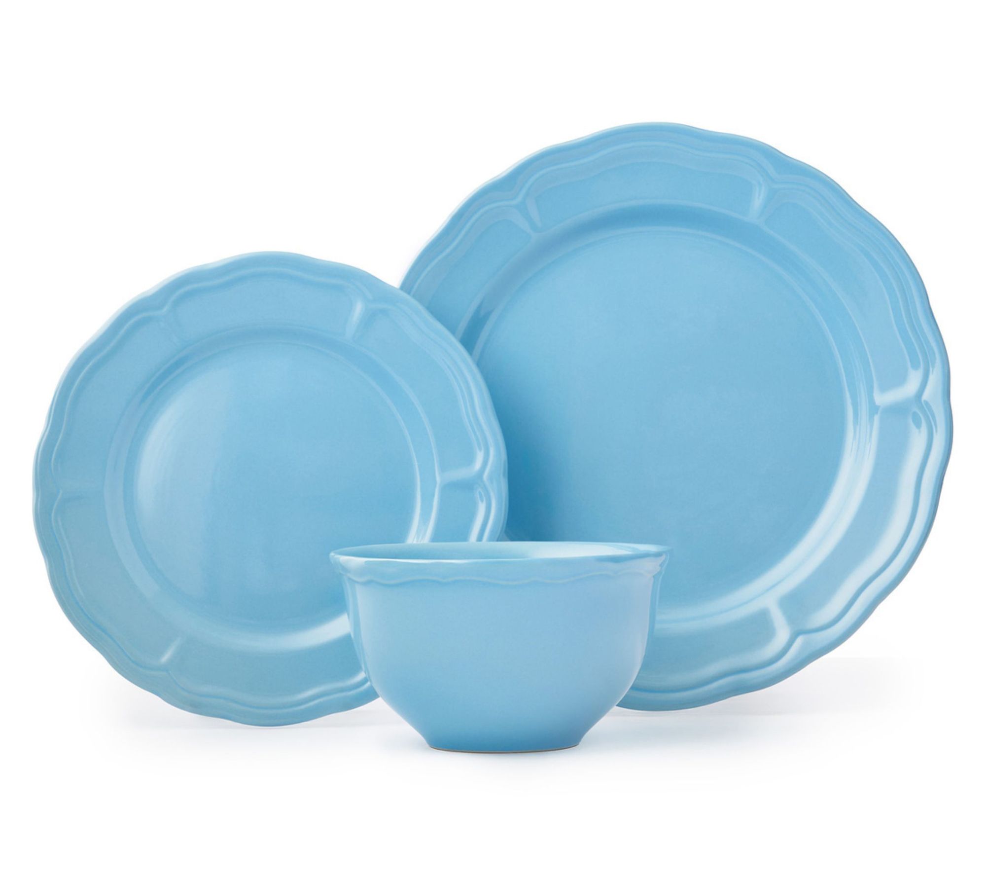Godinger Madison Stoneware 12 Piece Set, Servic e For 4