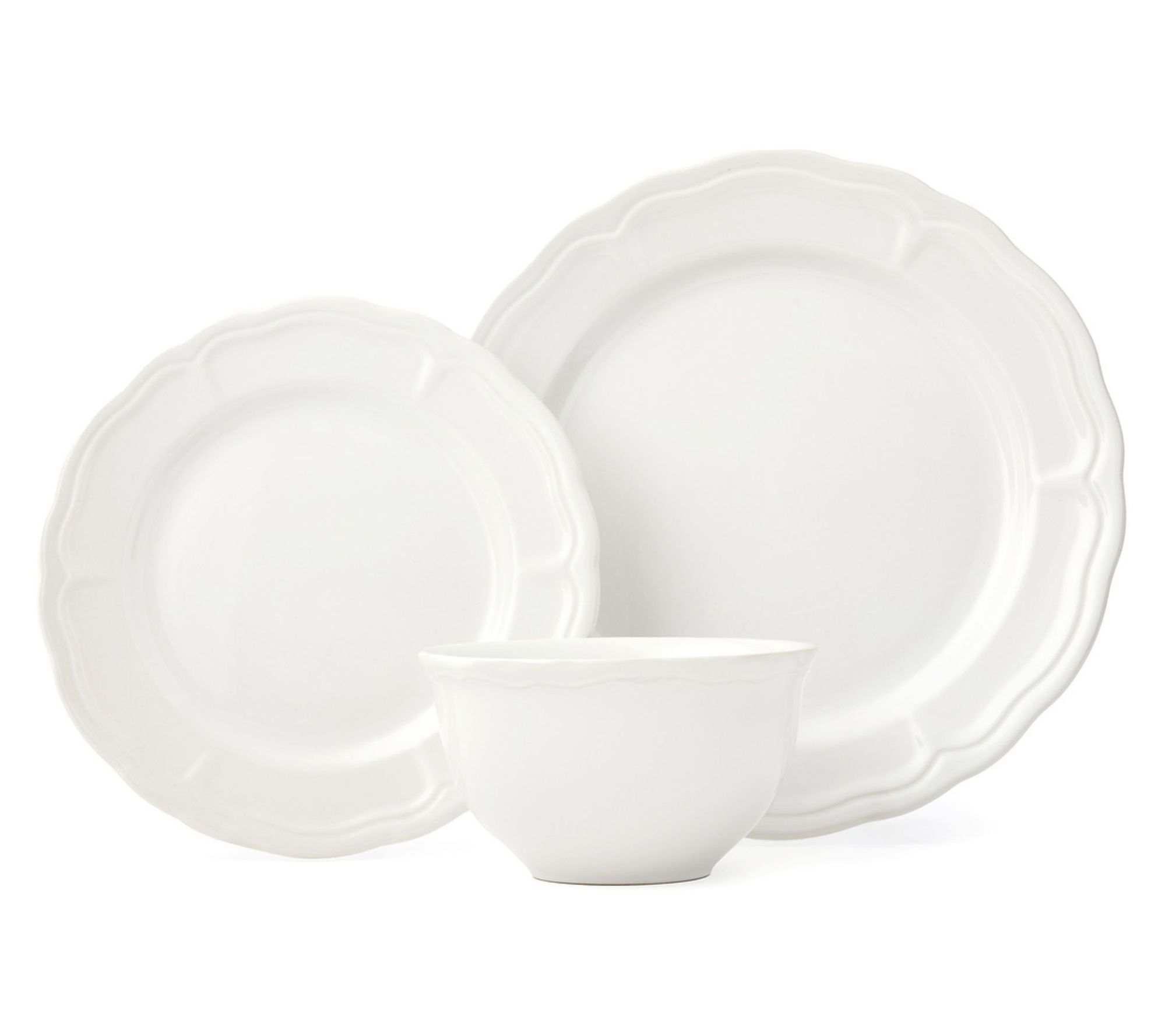Godinger Madison Stoneware 12 Piece Set, Service For 4