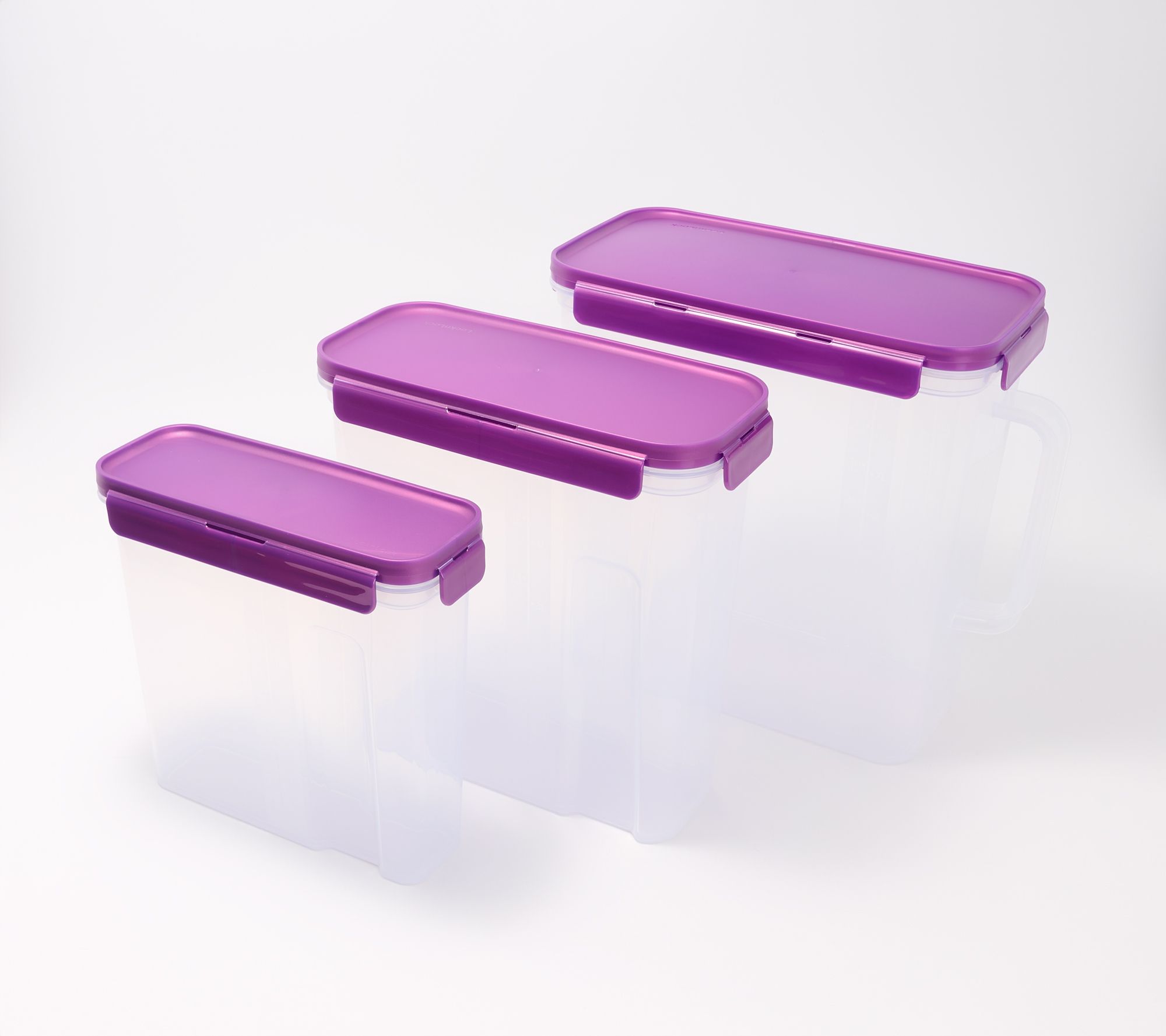 LocknLock 3-Piece Rectangle Pantry Storage Set