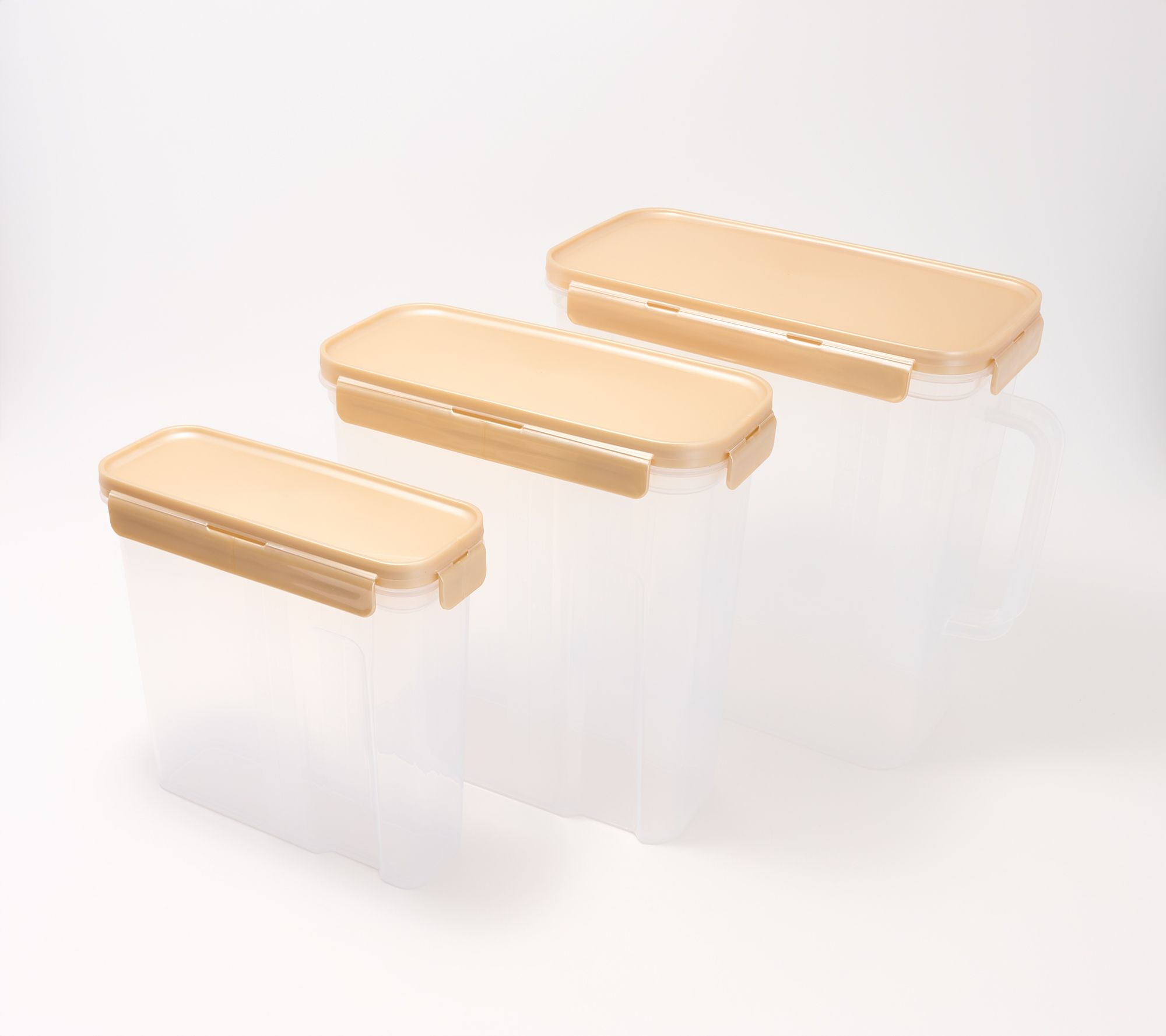 LocknLock 3-Piece Rectangle Pantry Storage Set