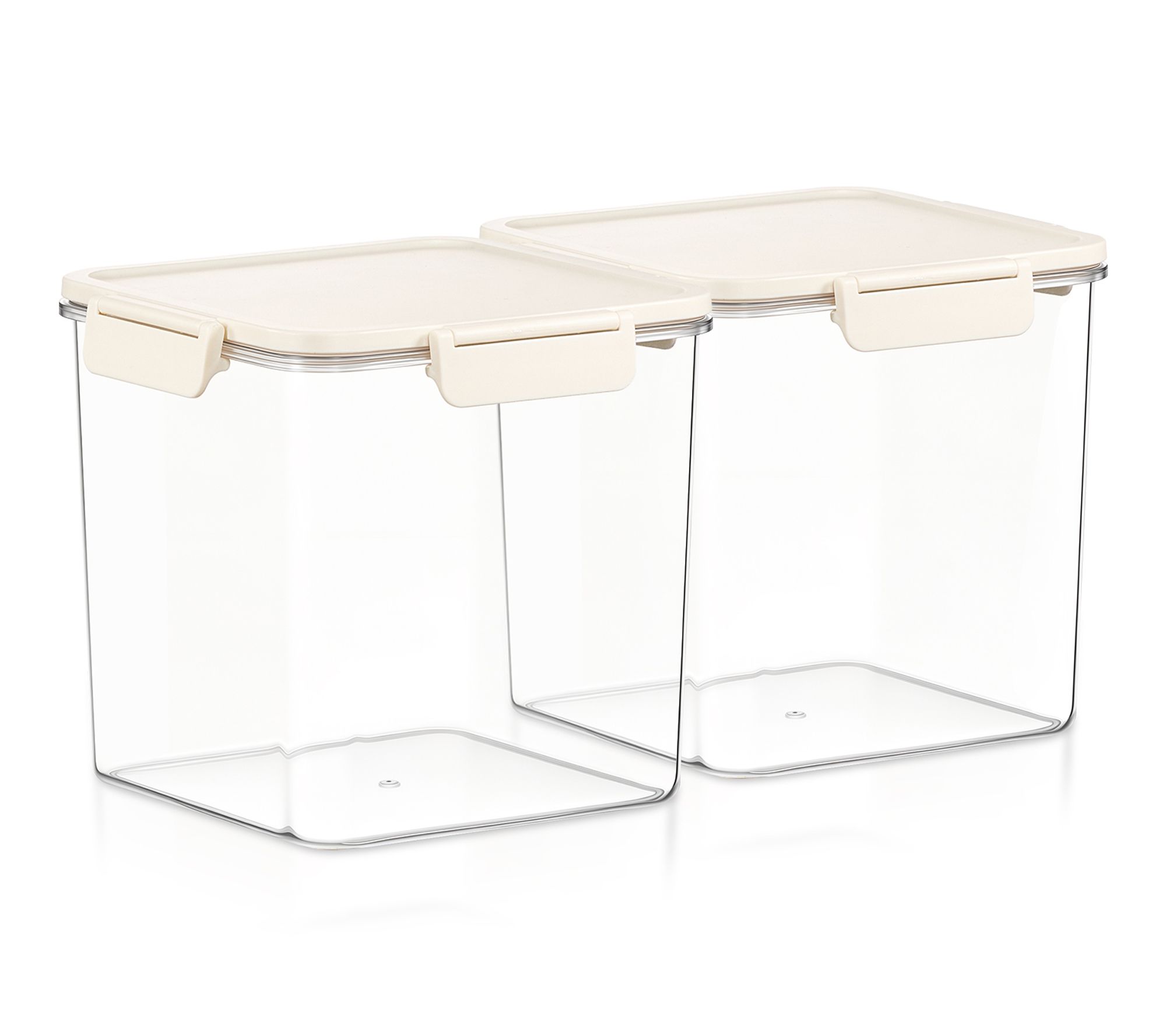 Sorbus Airtight Plastic Food Container, Medium6.3" Square 2Pk
