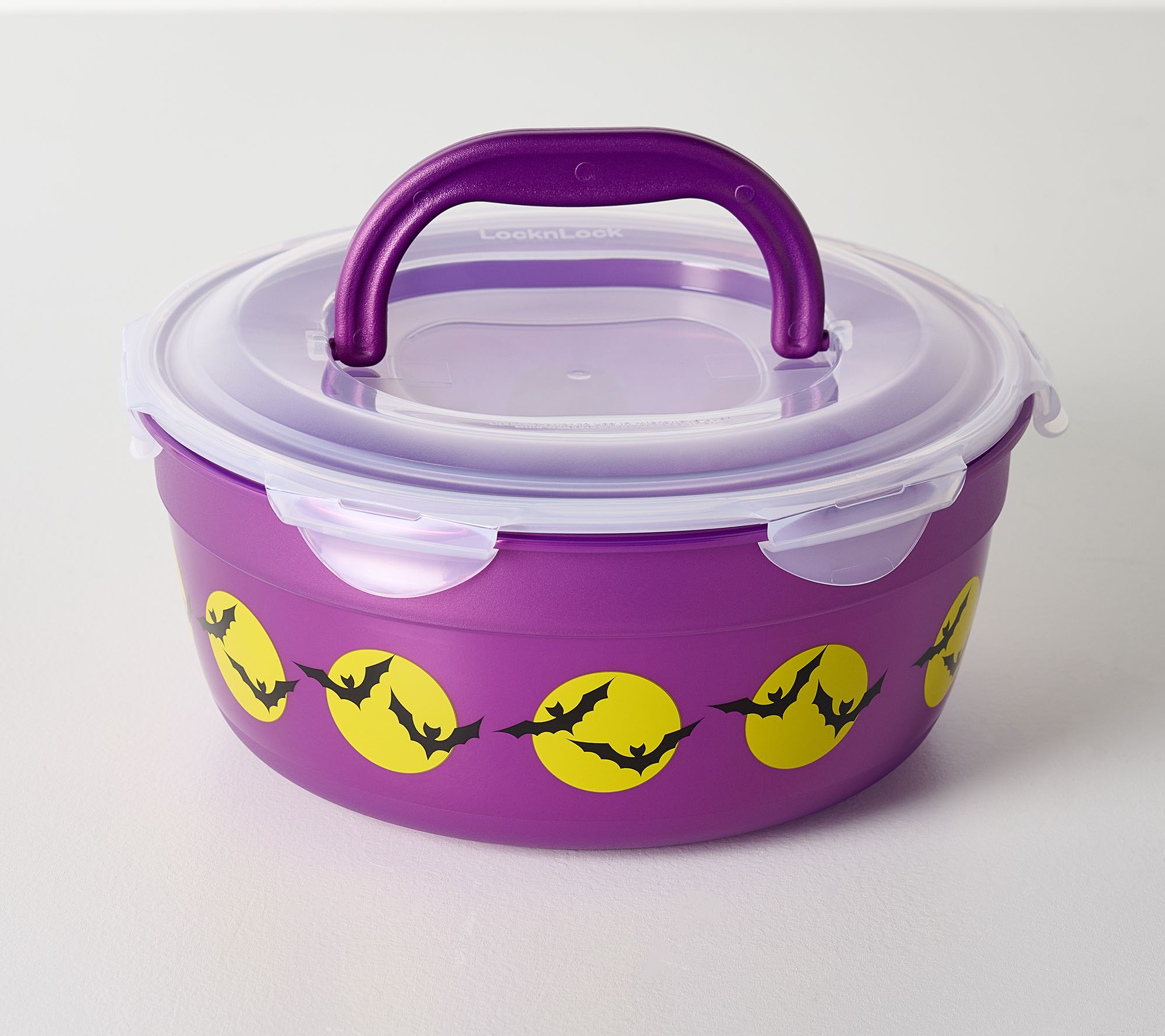 LocknLock Single Halloween Printed Bowl w/ Handle Lid