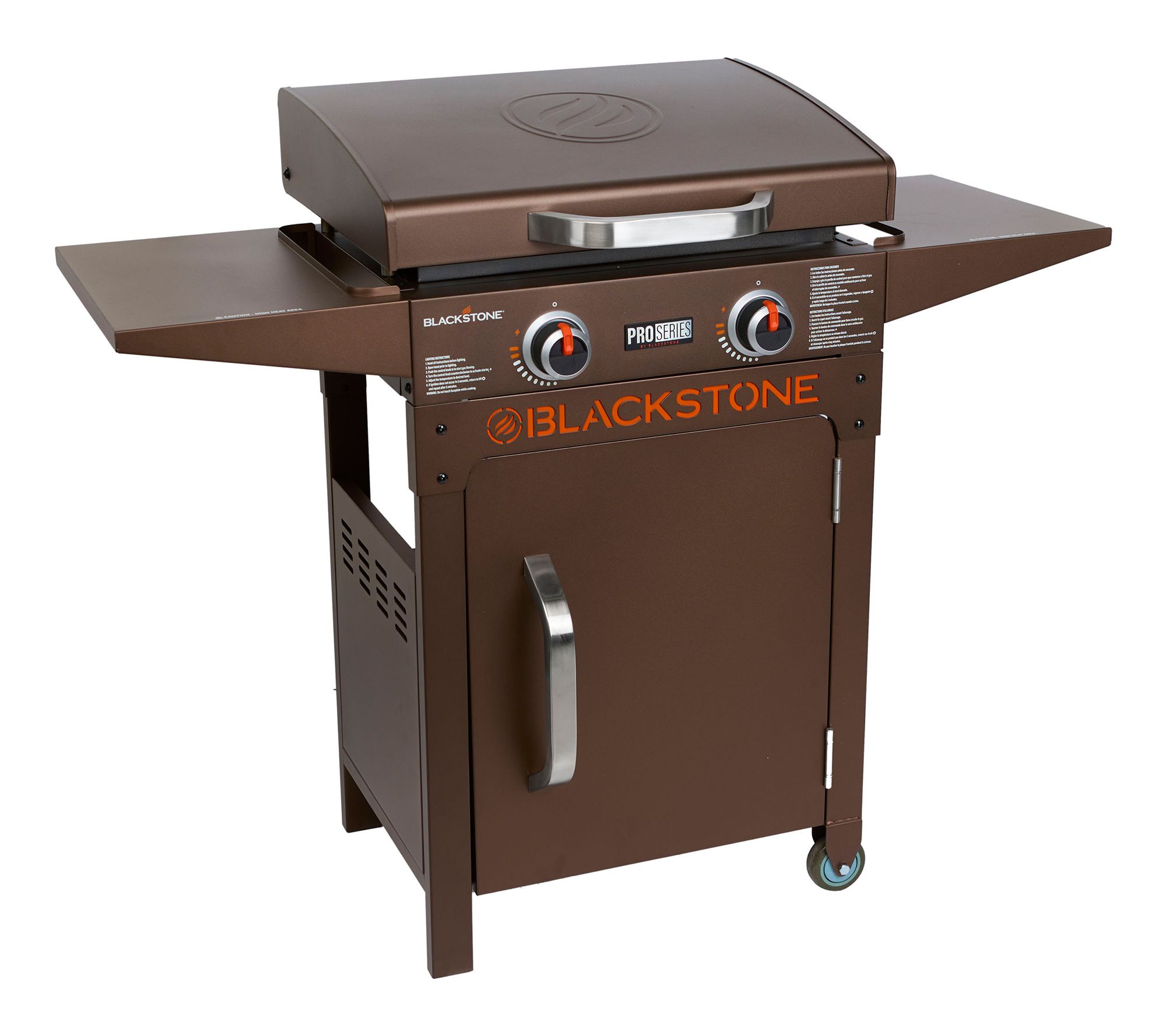 "As Is" Blackstone 22" Pro Series Dual Burner Griddle w/Cover & Tools