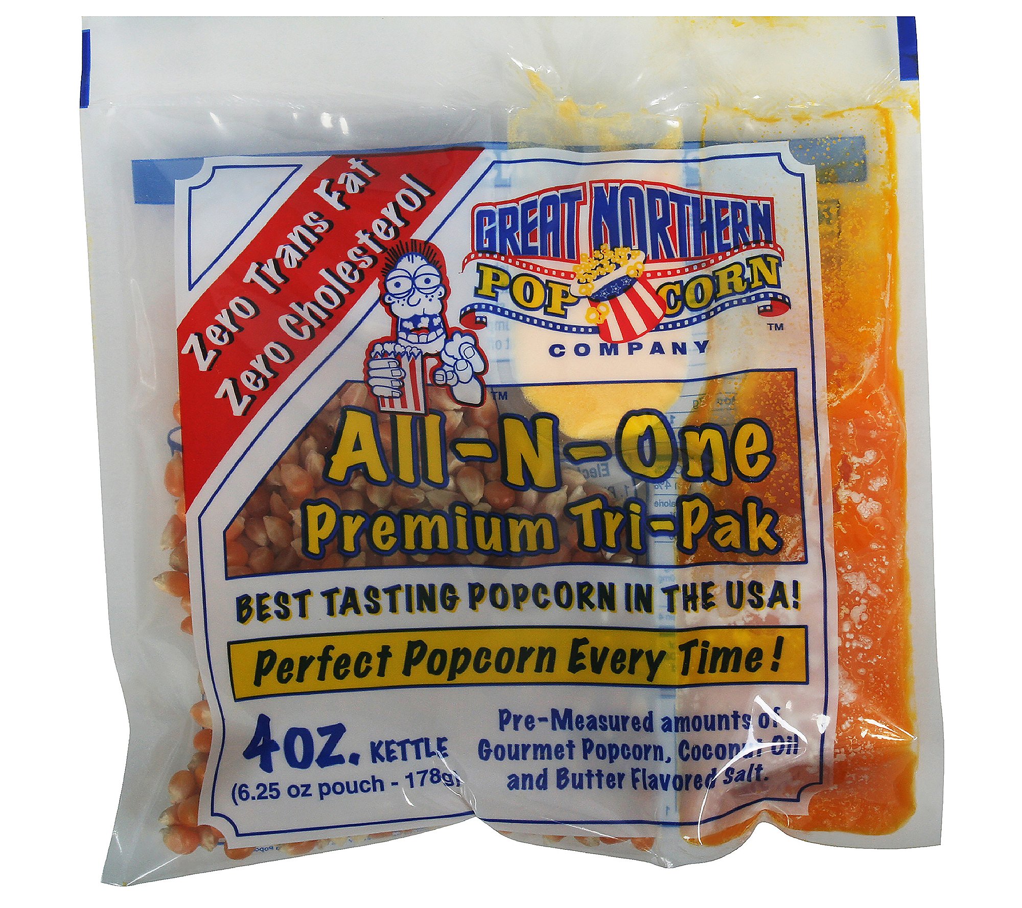 Great Northern (24) 4-oz All-N-One Premium Popc orn Packs