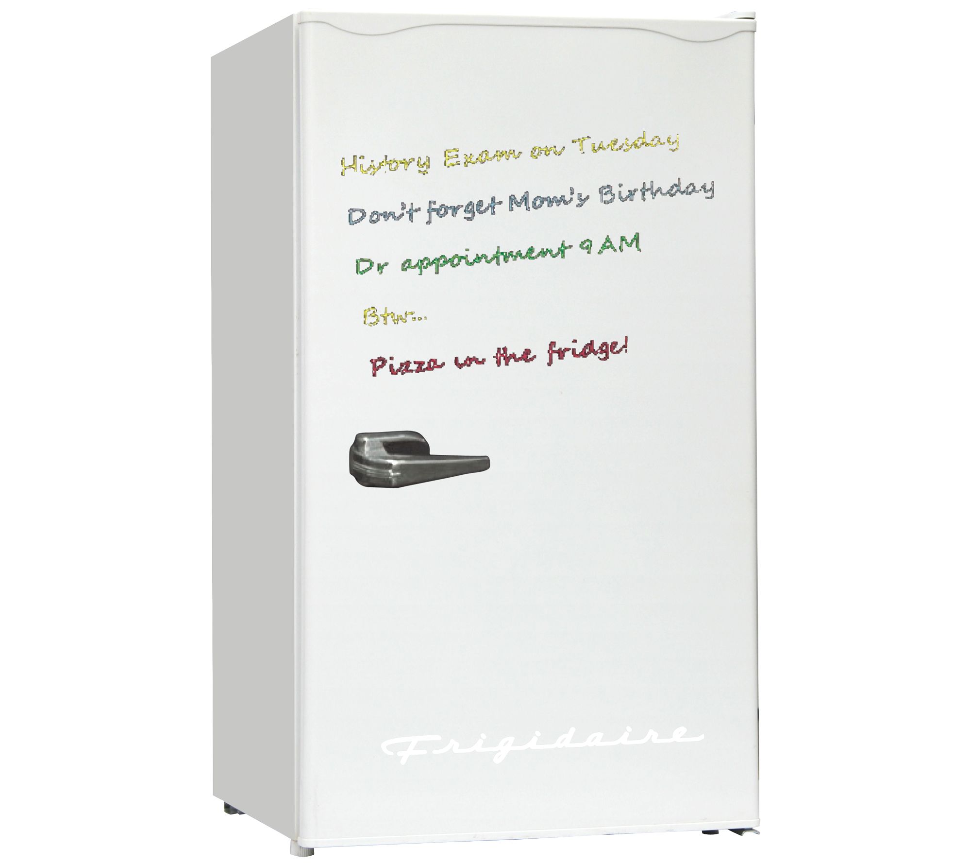 Frigidaire Dry Erase Board Mini Fridge 1.6 Cu. ft., Black