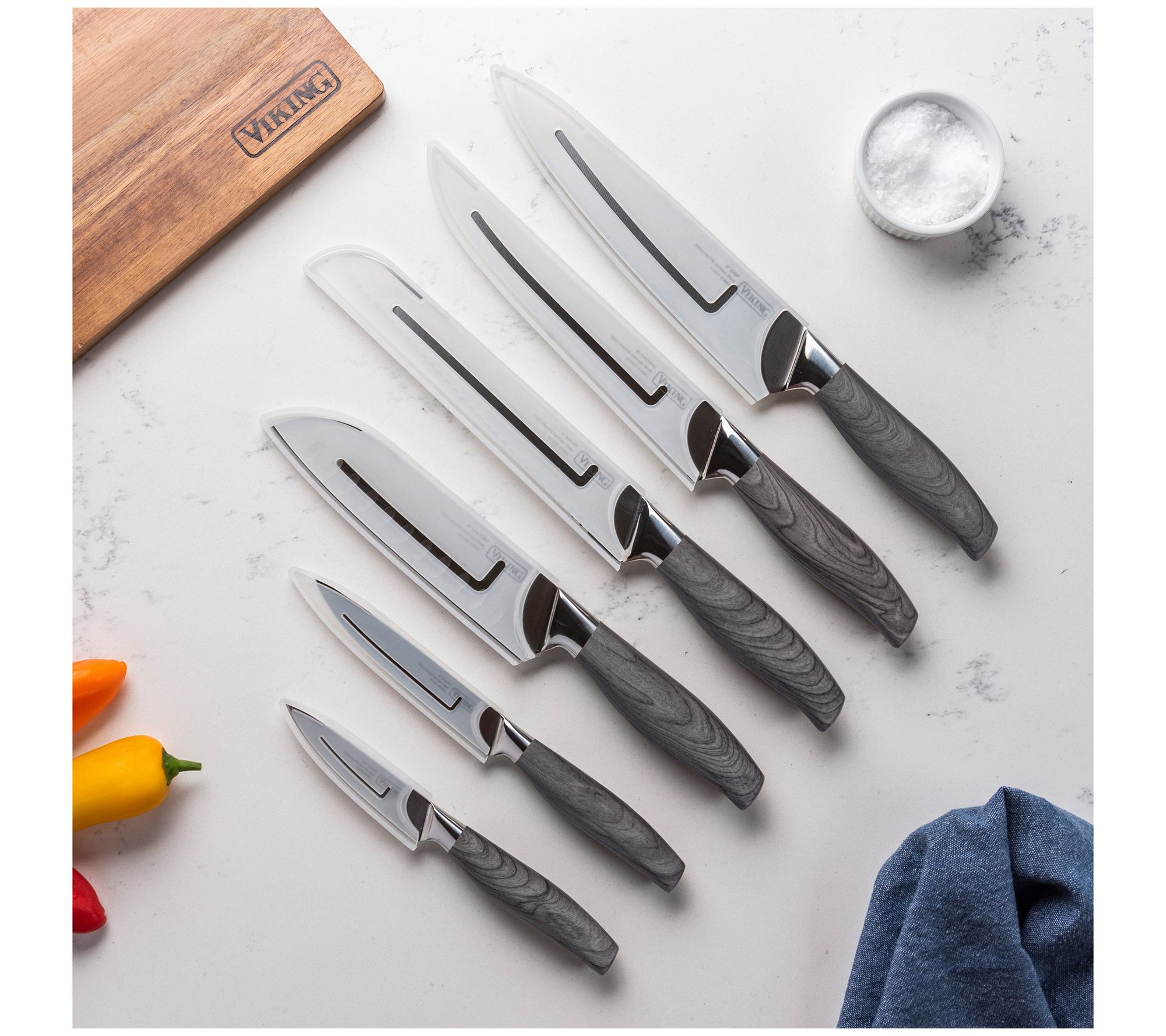 Viking 6 Piece German Steel Knife Set