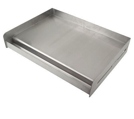 Sizzle-Q Stainless Steel BBQ Grill Griddle Insert — QVC.com