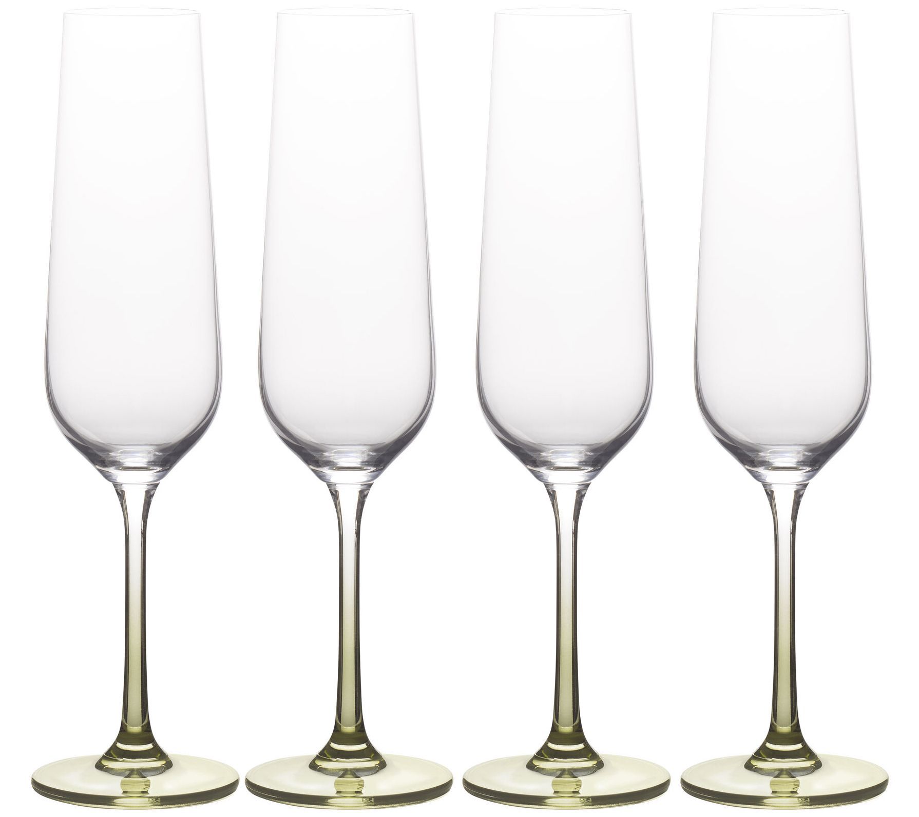 Martha Stewart Collection 12-Pc. Stemless Flutes Set, Created for