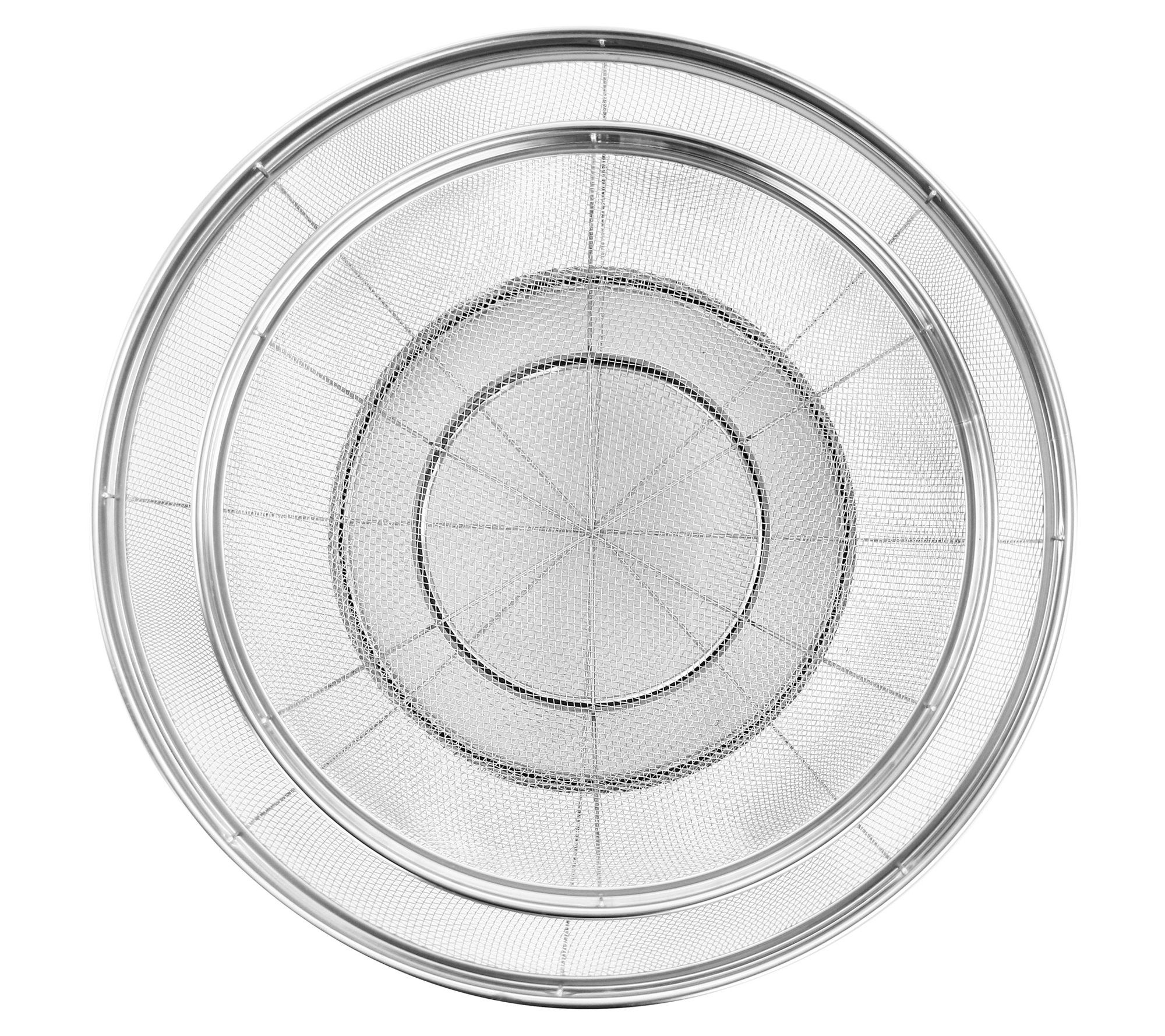 Martha Stewart 2Piece Stainless Steel Strainer Set