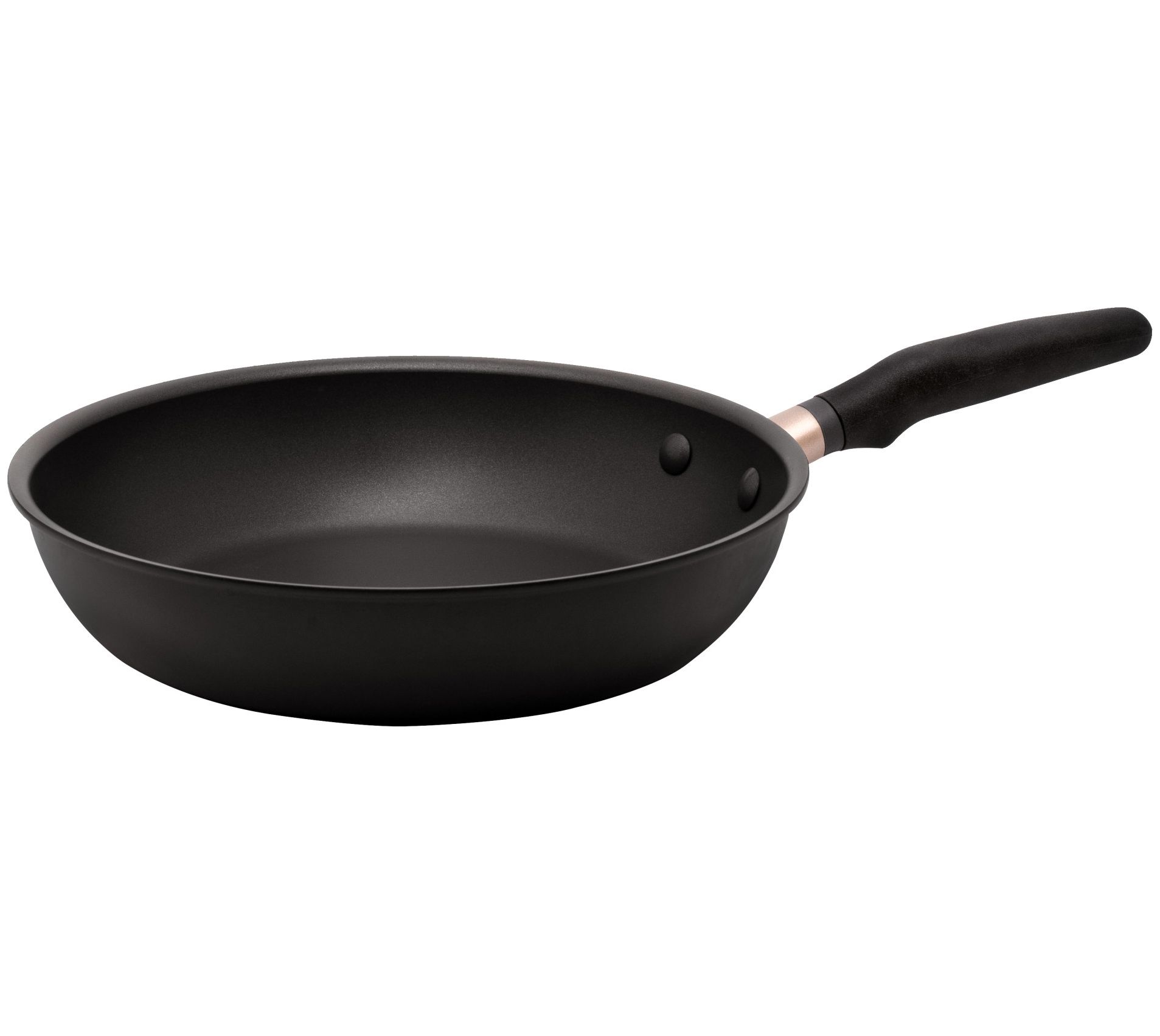 Oster Ridge Valley 12 Inch Aluminum Nonstick Frying Pan in Grey