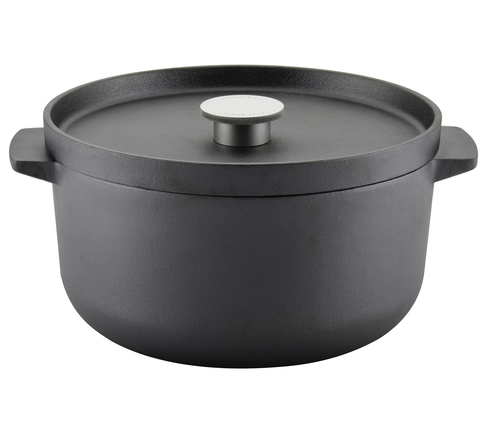 Crock-Pot Artisan Oval Enameled Cast Iron Dutch Oven, 7-Quart, Slate Gray