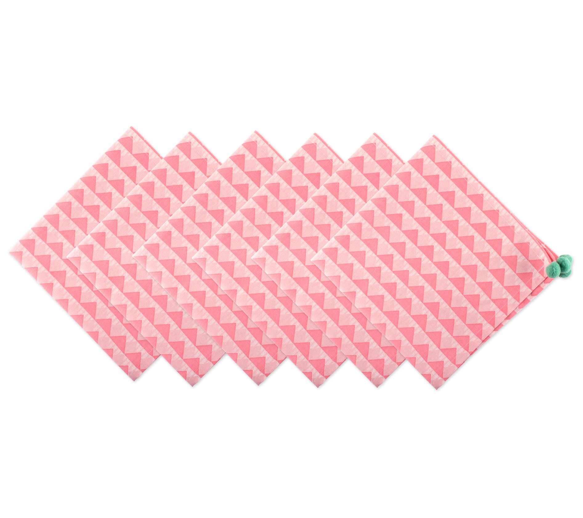 Design Imports Set/6 Bermuda Triangle Napkins