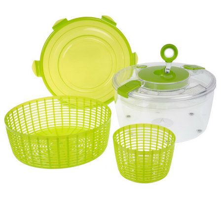 Kitchen Aid yellow Salad and Fruit Spinner 