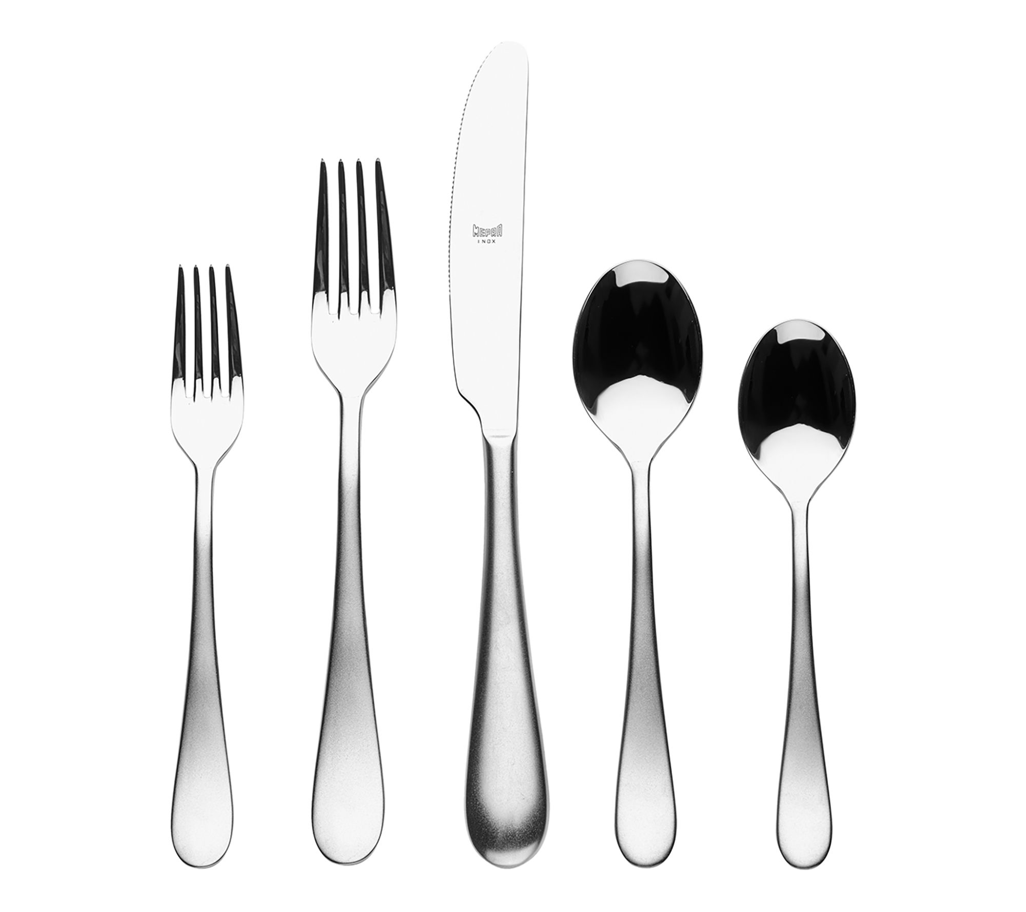Natura Flatware Set - 5 Pcs. - Frozen