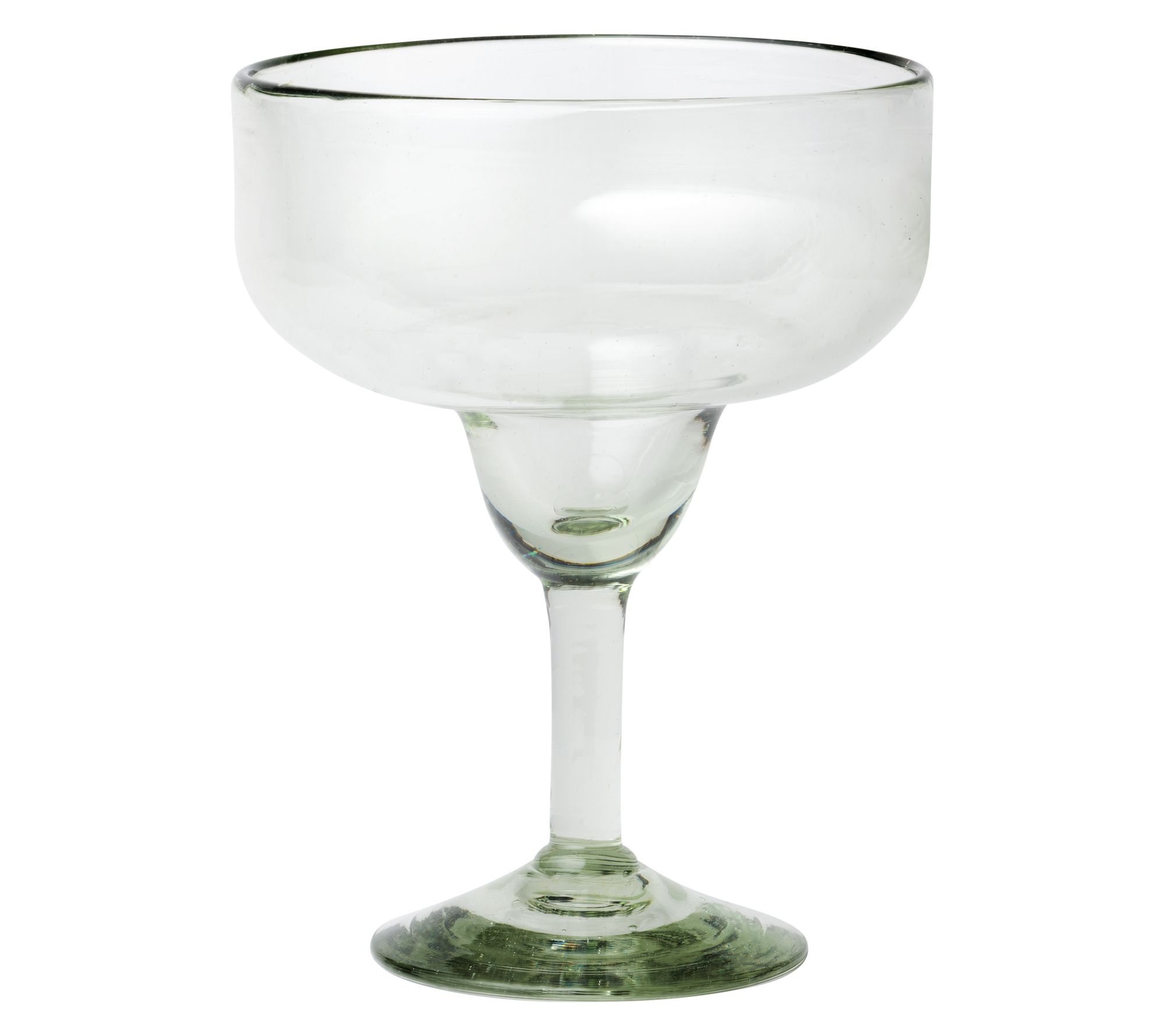 10 Strawberry Street Clear Mexican Glass, Margarita