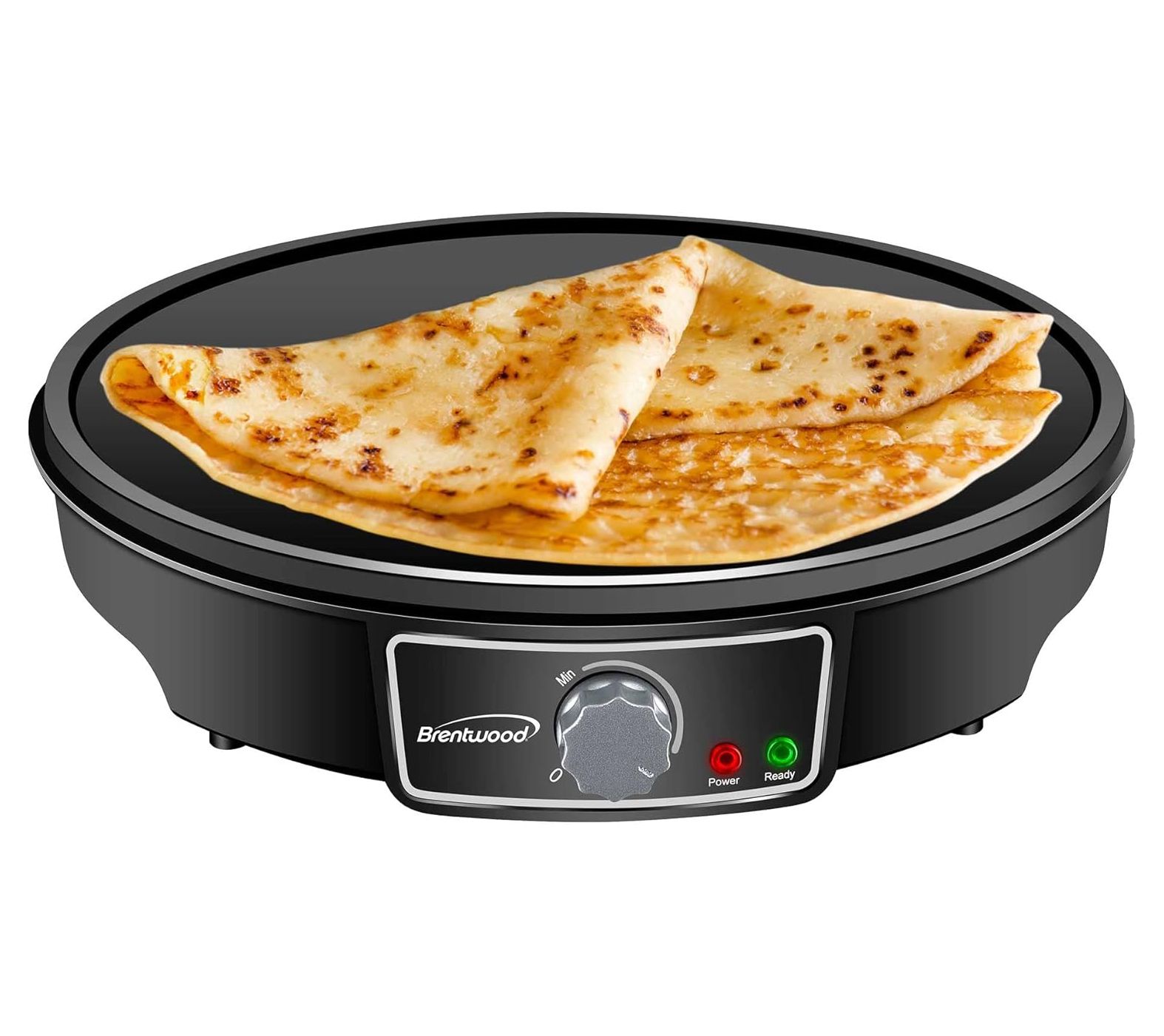  Brentwood 12-Inch Electric Non-Stick Crepe Pancake Maker