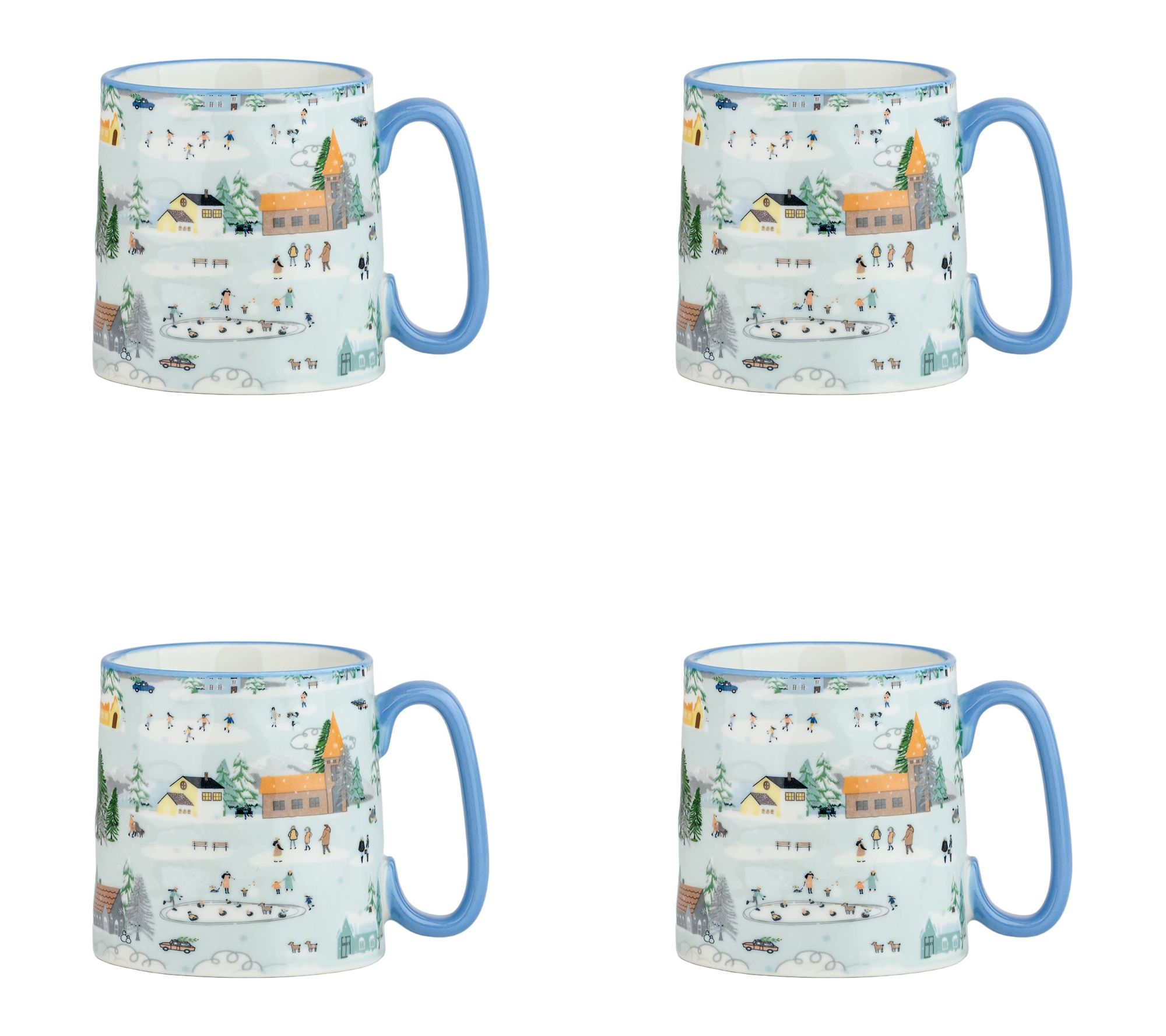 10 Strawberry Street Bella Holiday Mug
