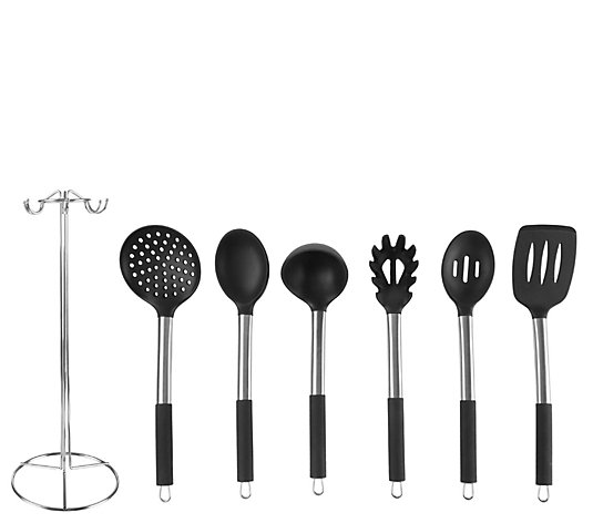 Classic Cuisine 7-Piece Stainless Steel KitchenUtensil Set