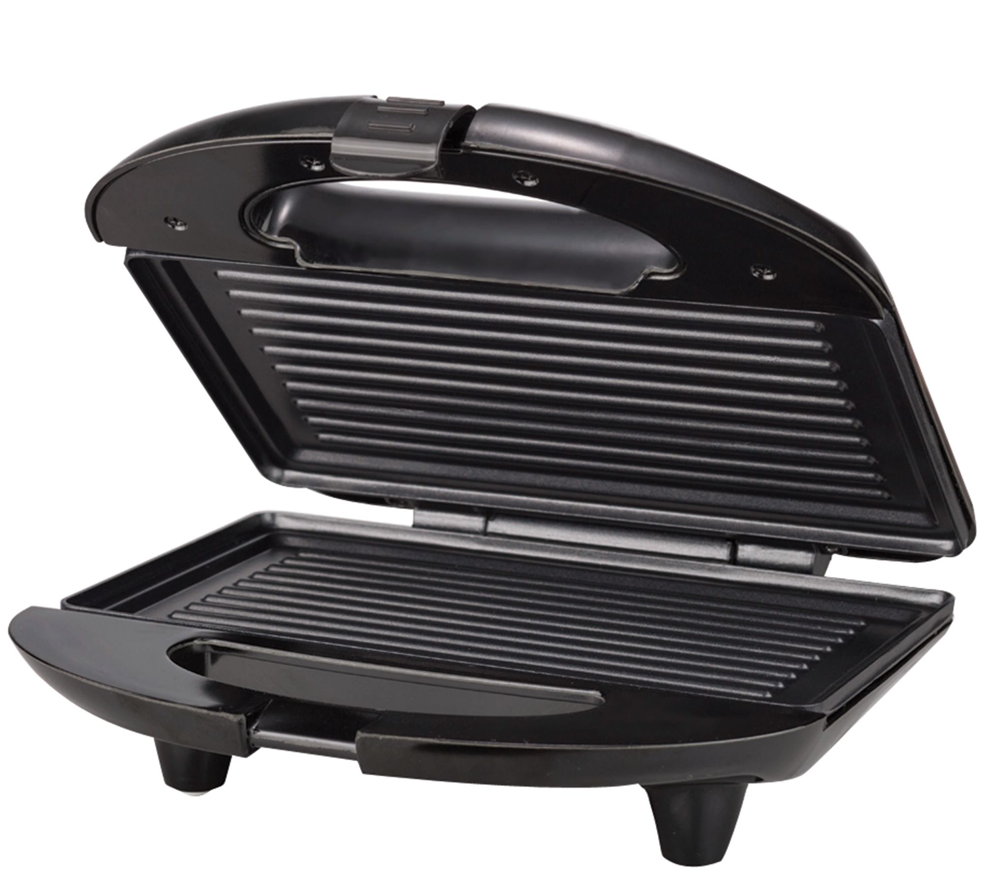 White Nonstick Panini Press And Sandwich Maker Home Kitchen Tool Indoor Grill