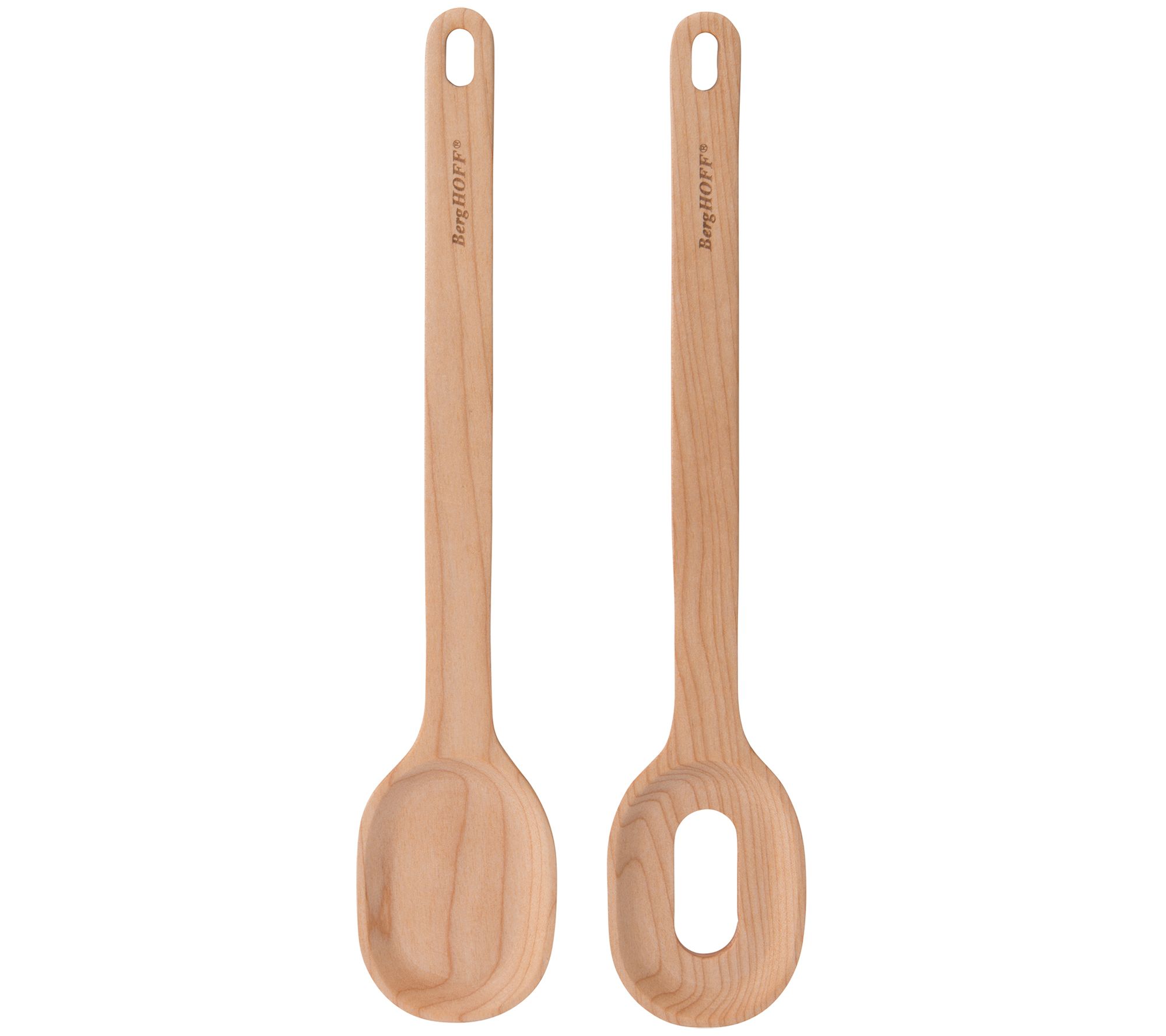 BergHOFF Leo 11.75" Bamboo Salad Serving Utensil Set