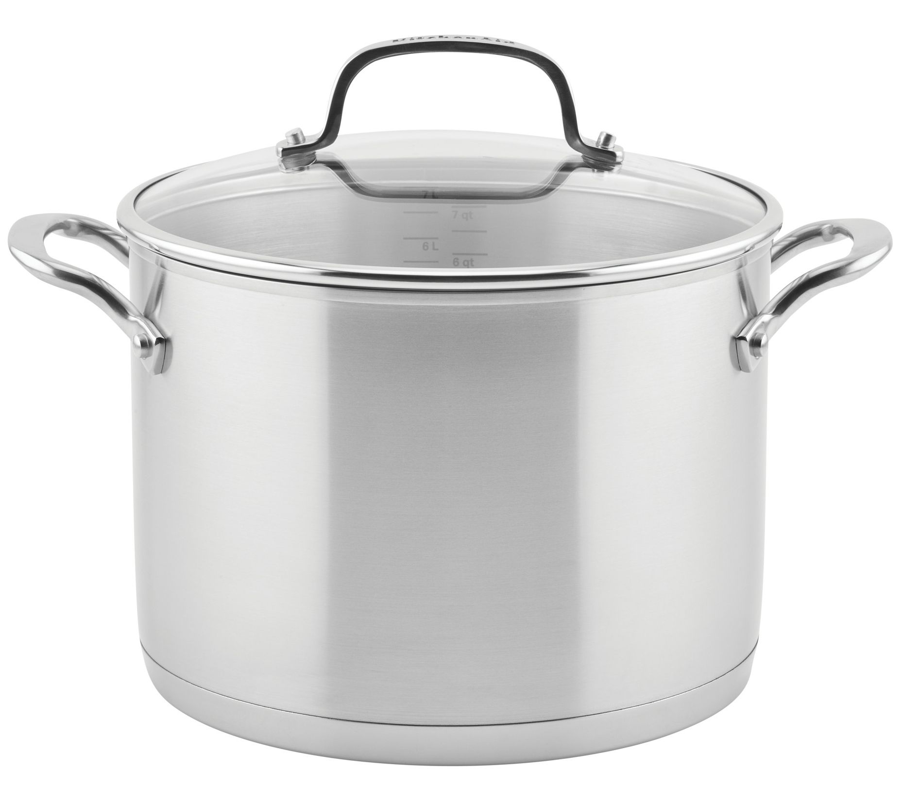 Farberware 3 Qt Durable Stainless Steel Pot with Steamer Insert and Li