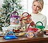 LocknLock 6pc Multi-Color Nesting Holiday Canisters w/ Handle Lids, 3 of 3