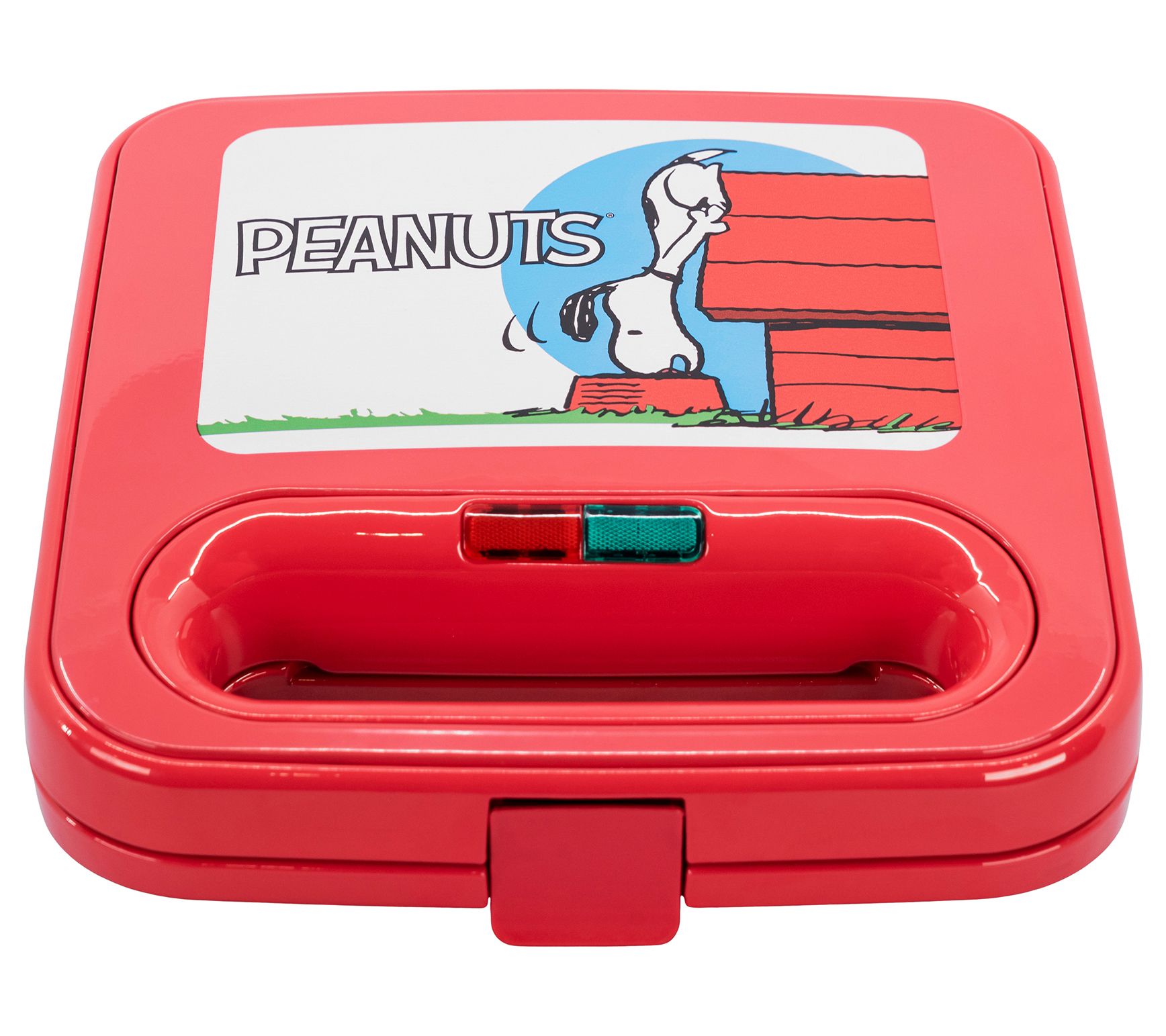 Uncanny Brands Black Peanuts Snoopy 2-Slice Toaster