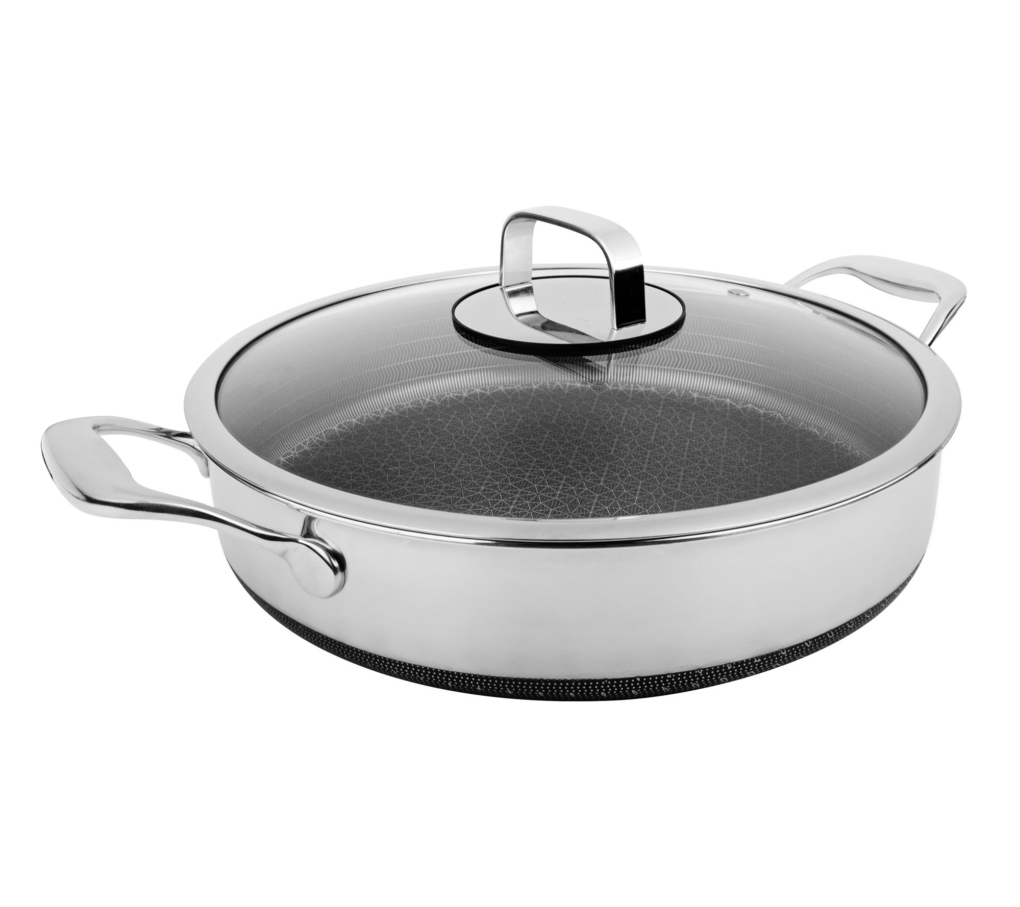 Livwell DiamondClad 5 Quart Hybrid Nonstick Saue pan with Lid