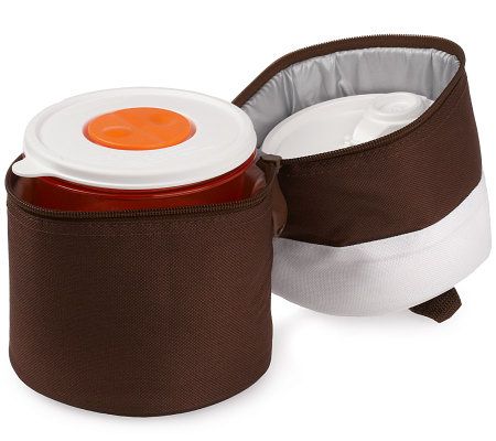 Tupperware Meal Solutions-to-Go Set w/Insulated Carrier - QVC.com