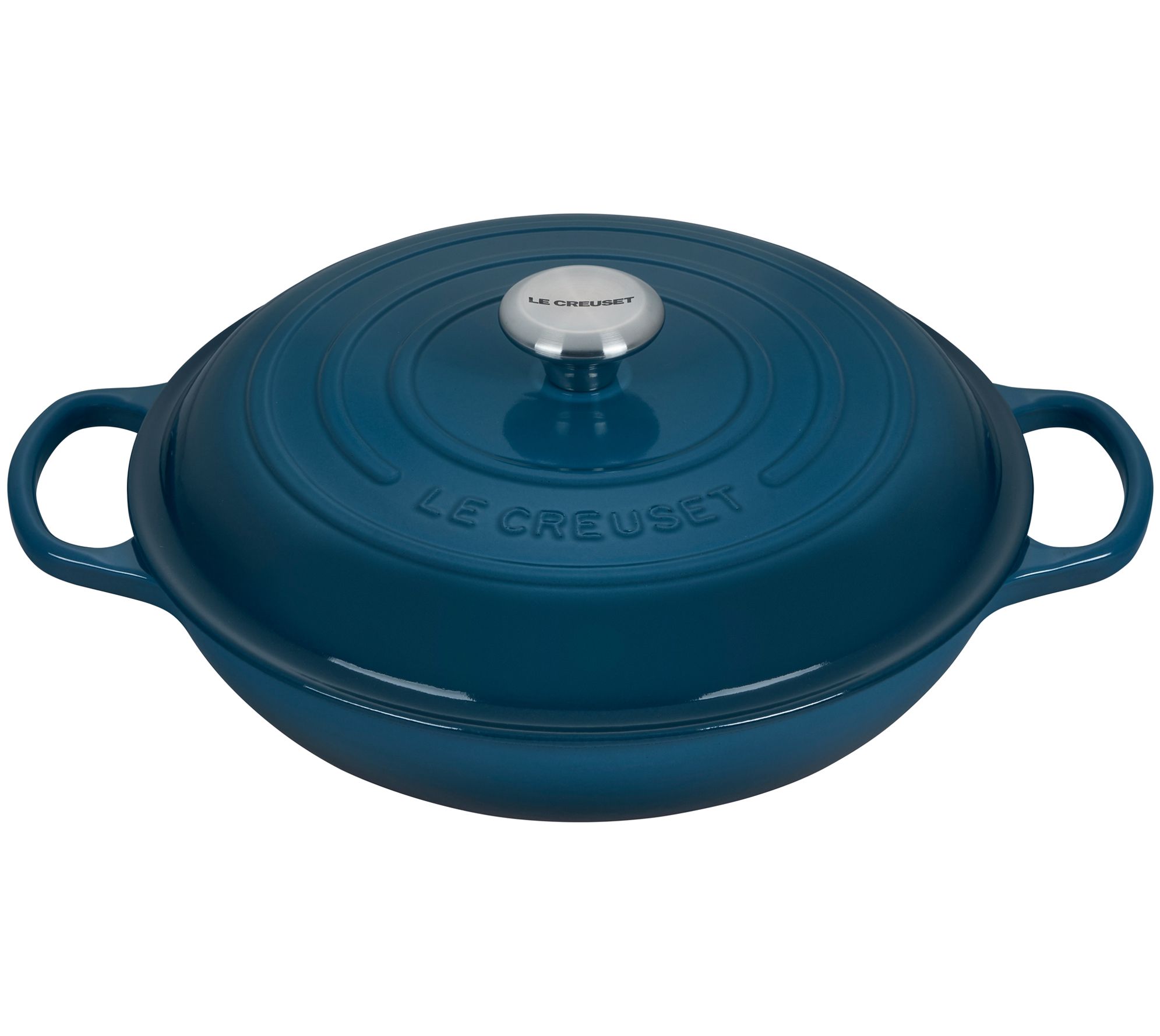 Le Creuset 3.5 QT Signature Everyday Pan Blue - ShopStyle Braisers &  Roasters