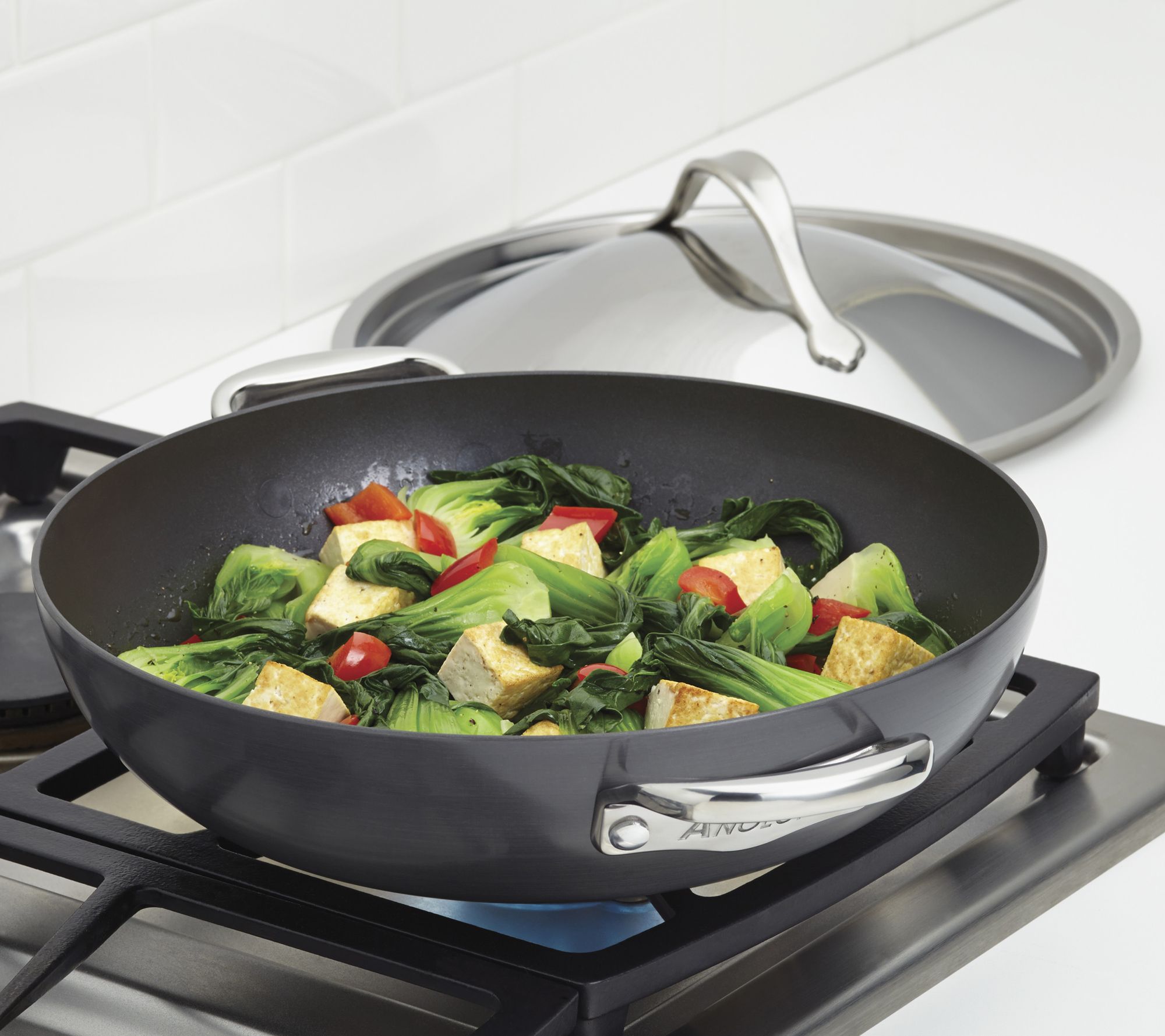 Cuisinart 12 Nonstick Skillet With Glass Cover, Ano