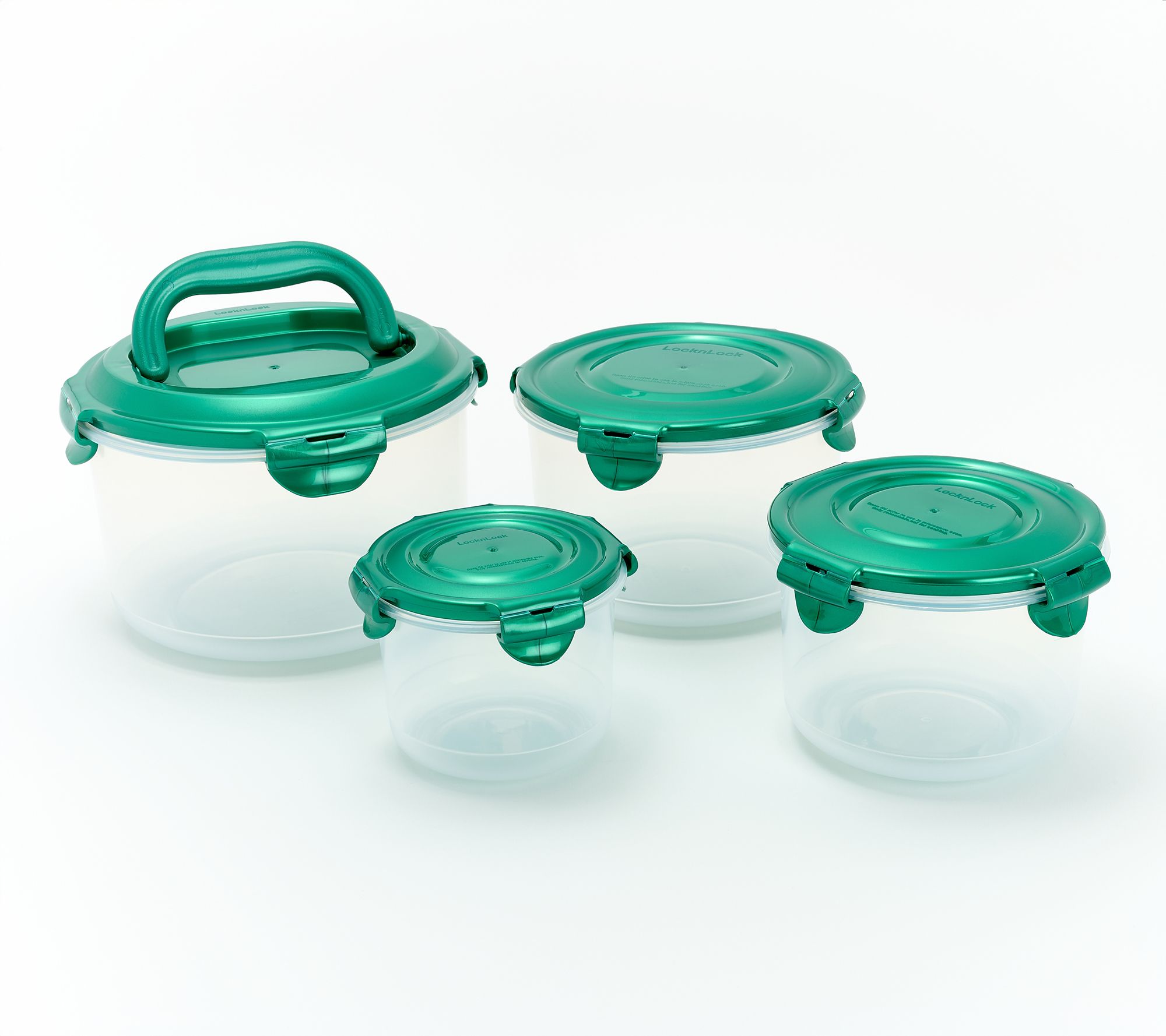 LocknLock 4-Piece Nestable Canister Storage Set