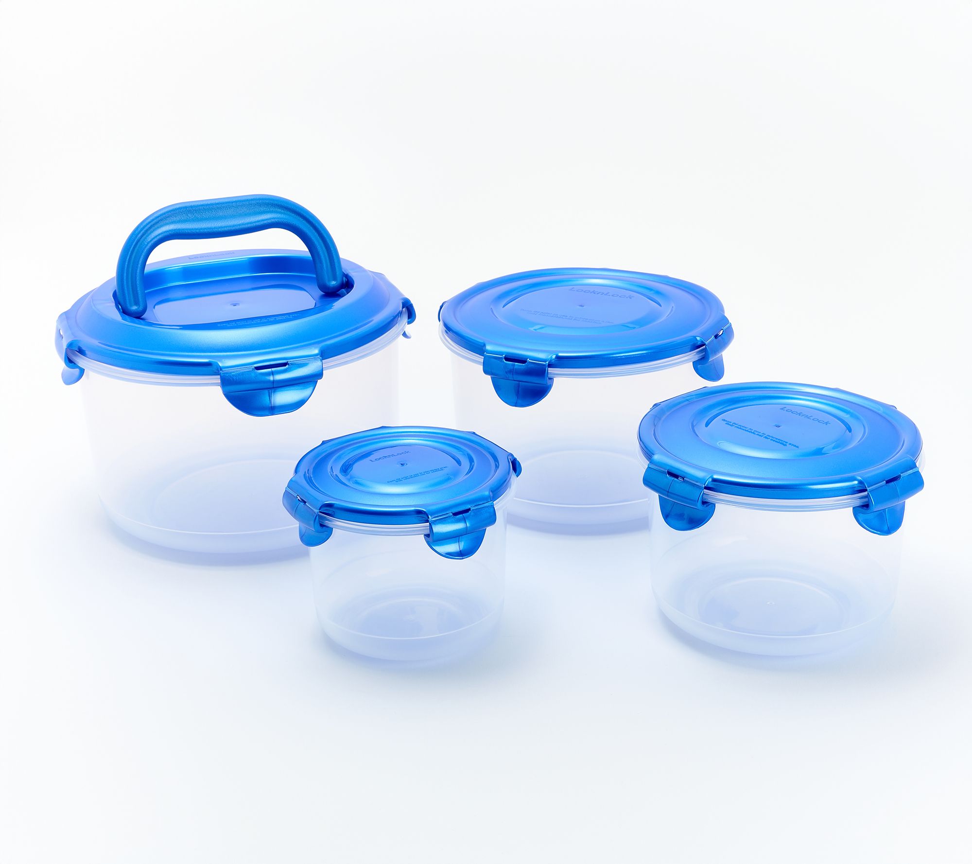 LocknLock 4-Piece Nestable Canister Storage Set