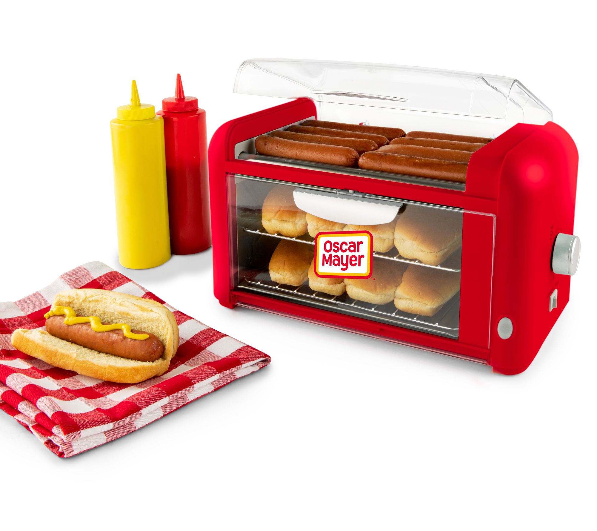 Nostalgia Oscar Mayer Hot Dog Roller & Bun Warm er
