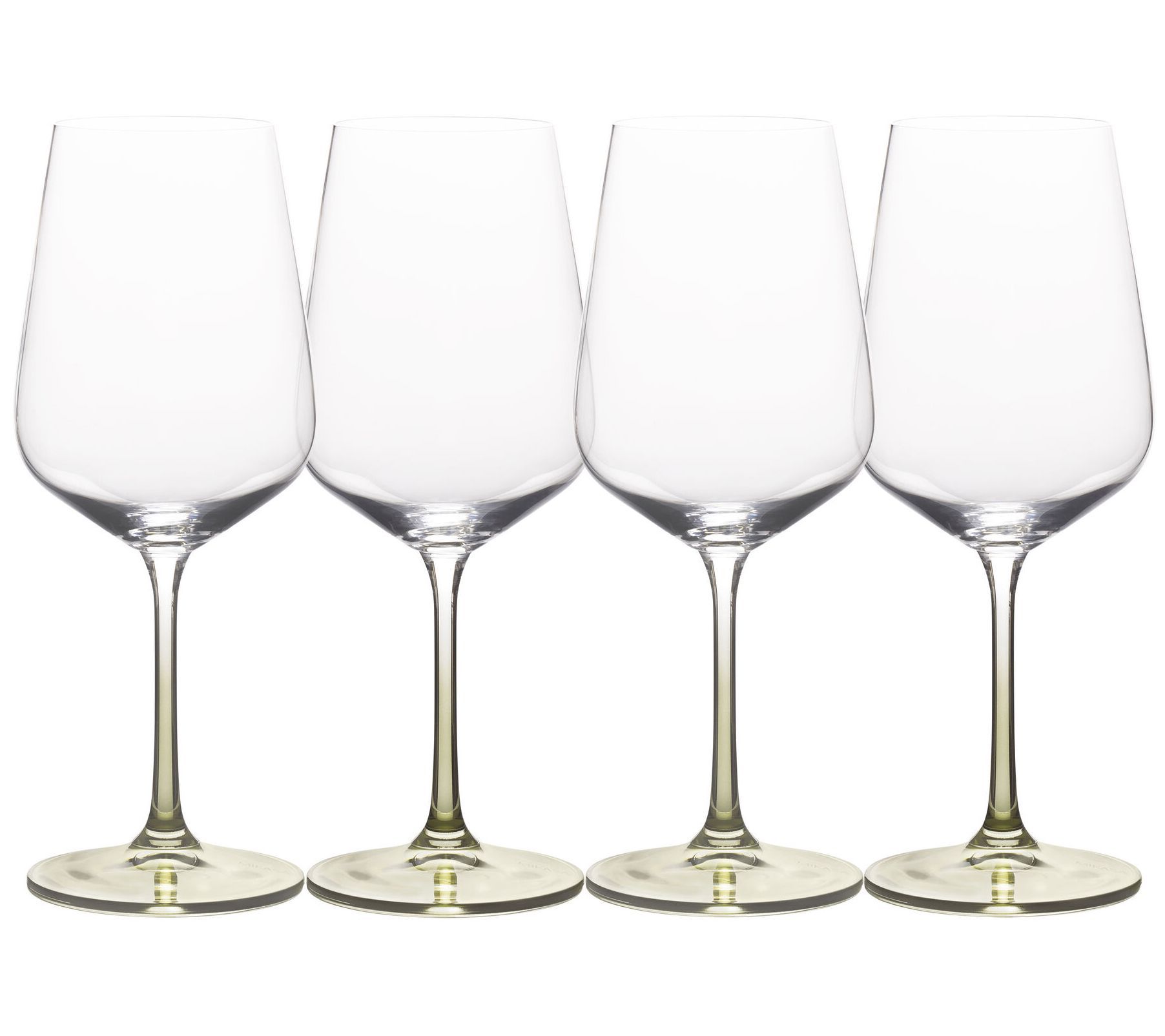 Mikasa Gianna Ombre Sage Set of 4 White Wine Glasses