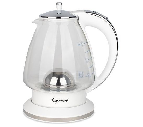 Brentwood 1.7 Liter Cordless Plastic Tea Kettle In Black And Silver : Target