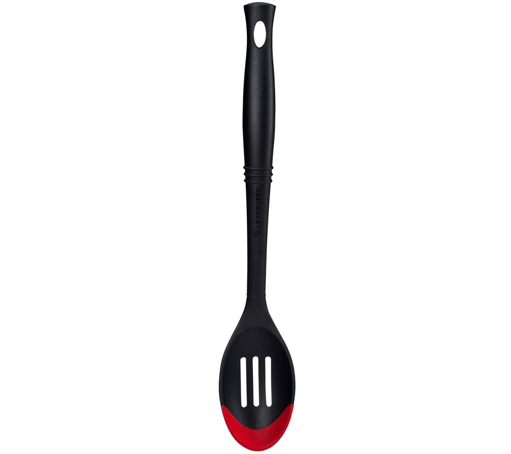 Kochblume 2-Piece Silicone Masher & ServingSpoon Set ,Red