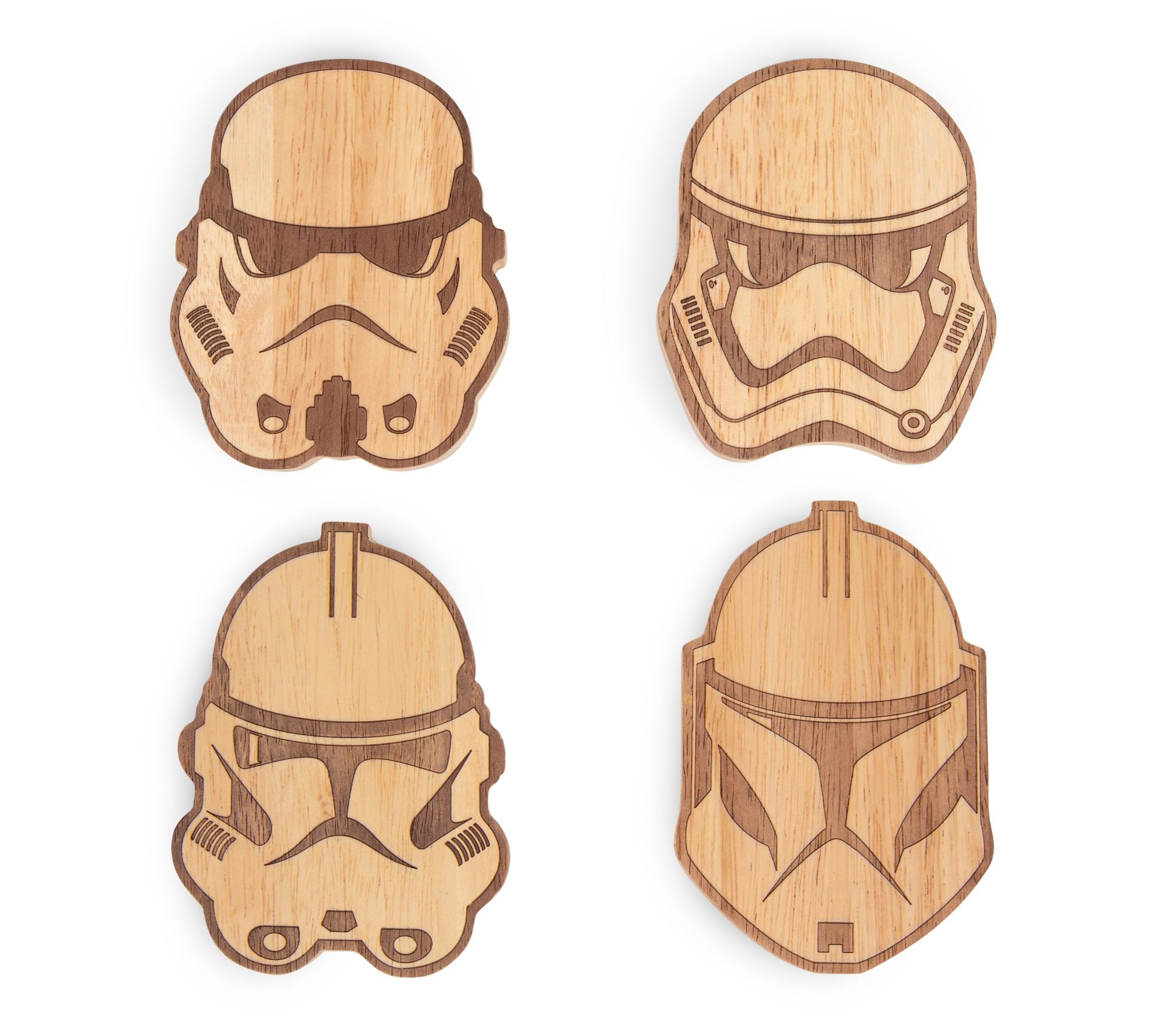 Legacy Star War s Storm Trooper Coaster Set wi th Bottle Opene