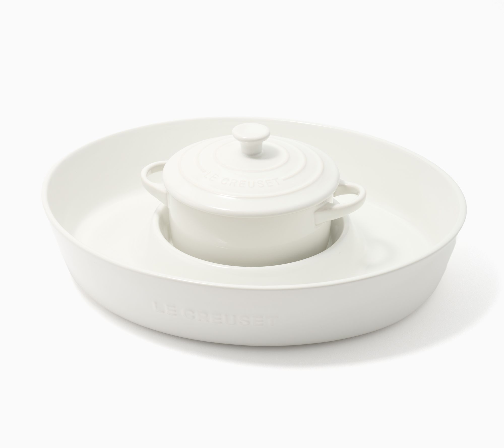 Le Creuset Chip & Dip w/ 24-oz Mini Cocotte
