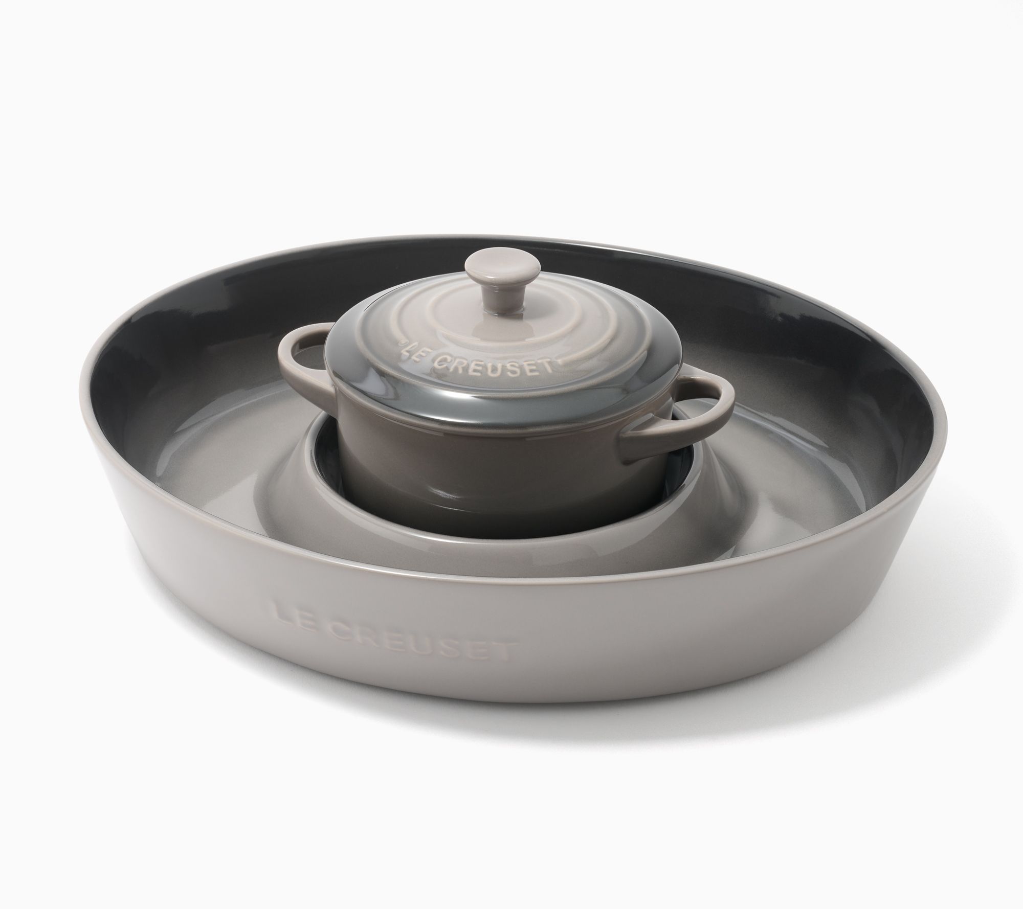Le Creuset Chip & Dip w/ 24-oz Mini Cocotte