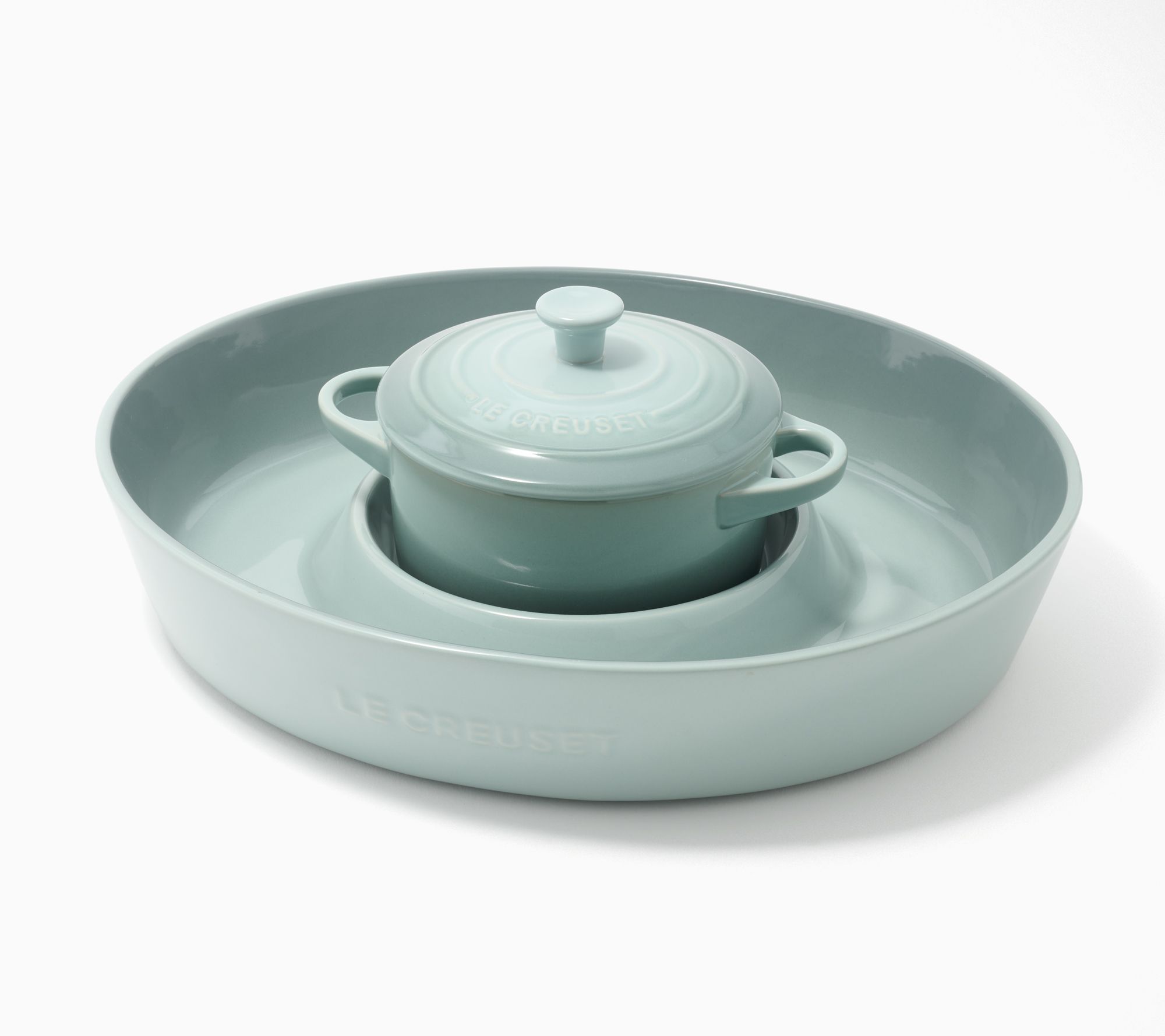 Le Creuset Chip & Dip w/ 24-oz Mini Cocotte