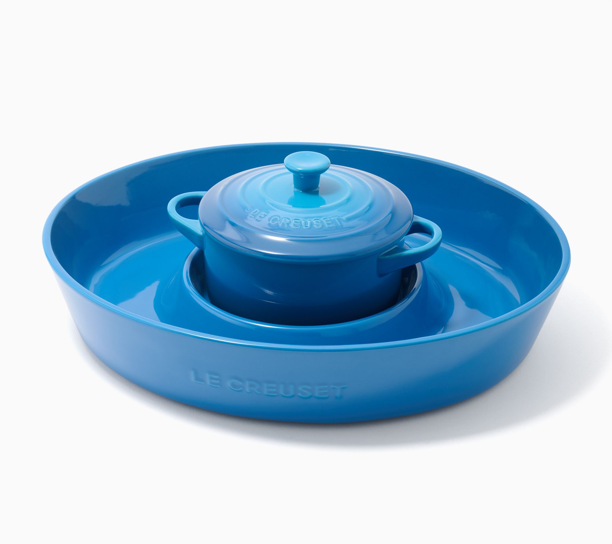 Le Creuset Chip & Dip w/ 24-oz Mini Cocotte