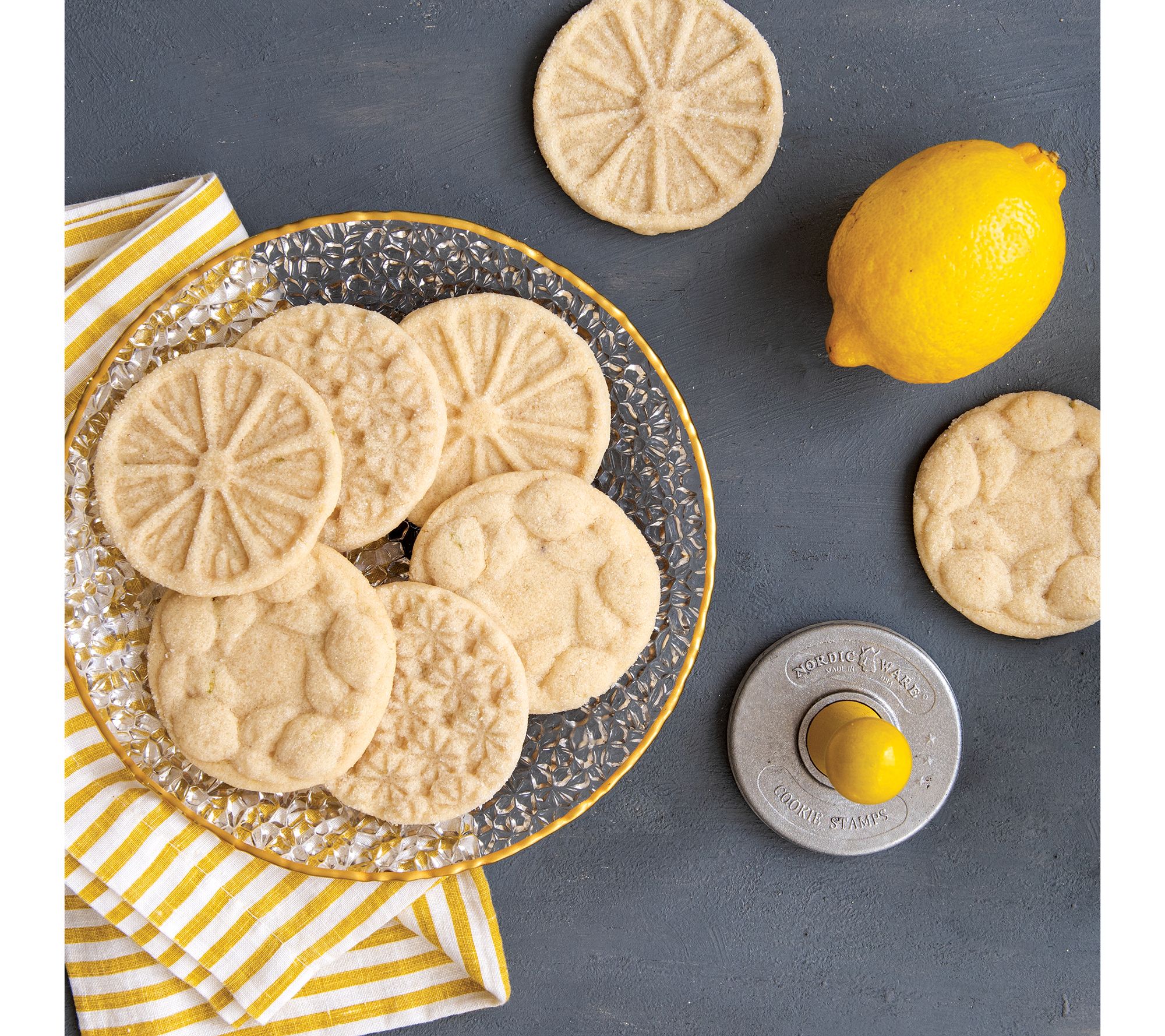 Nordic Ware Pretty Pleated Cookie Stamps