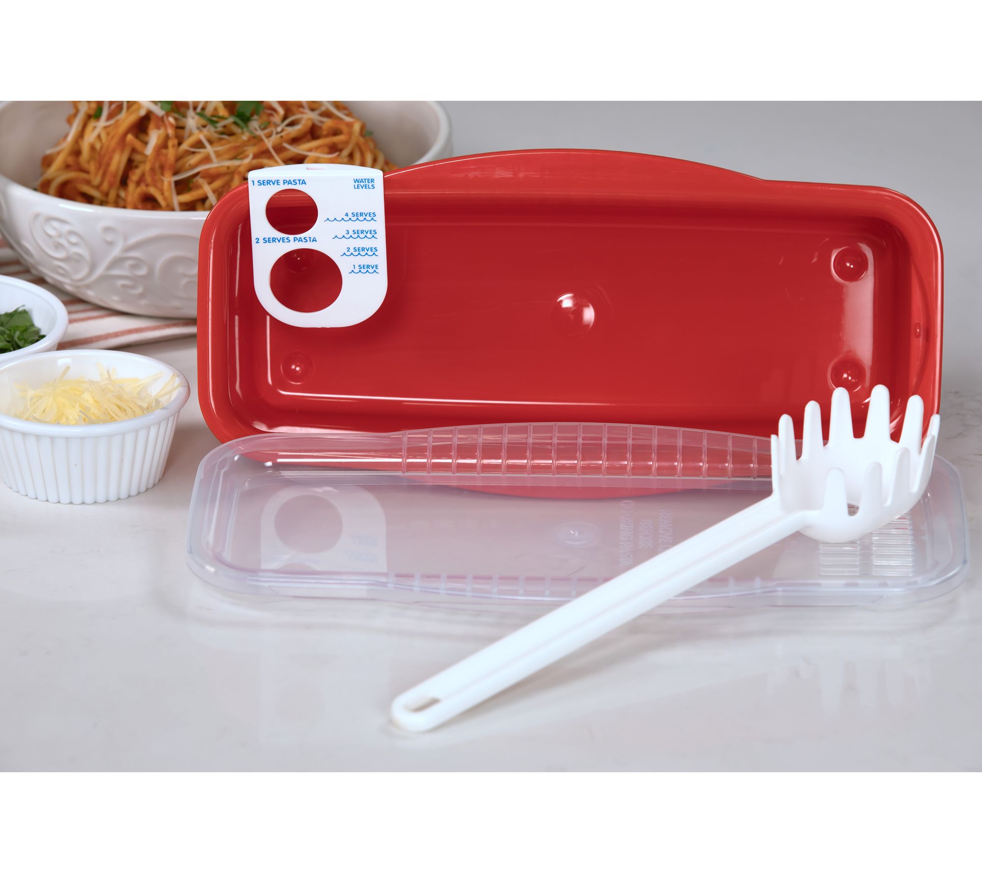 Microwave Pasta Cooker Spaghetti Cooking Tool Noodles Kitchen