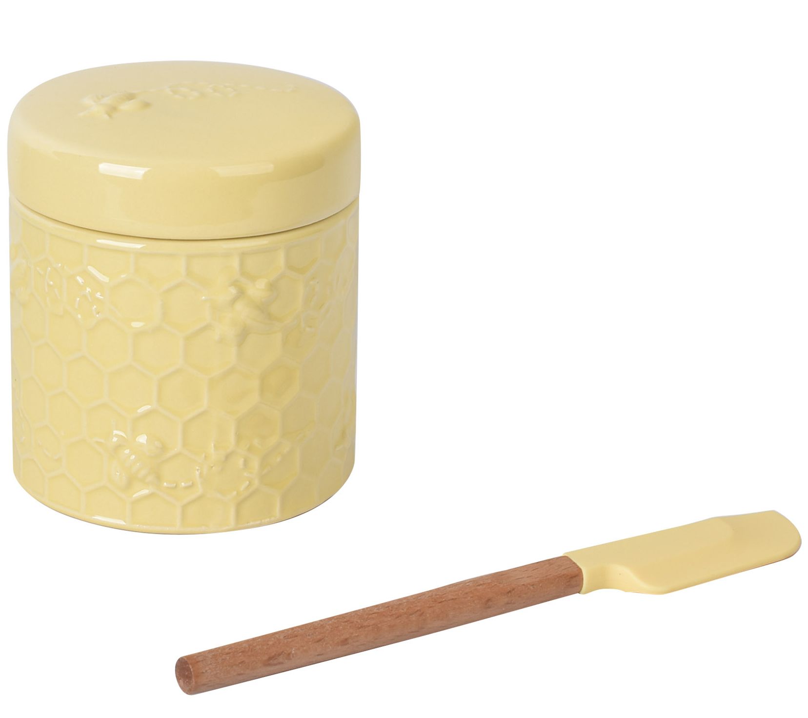 Temp-tations Floral Lace Bacon Grease Container w/ Spatula 