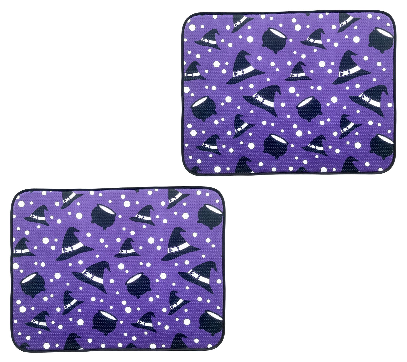 "As Is" Temp- tations S/2 Reversible Microfiber Drying Mats