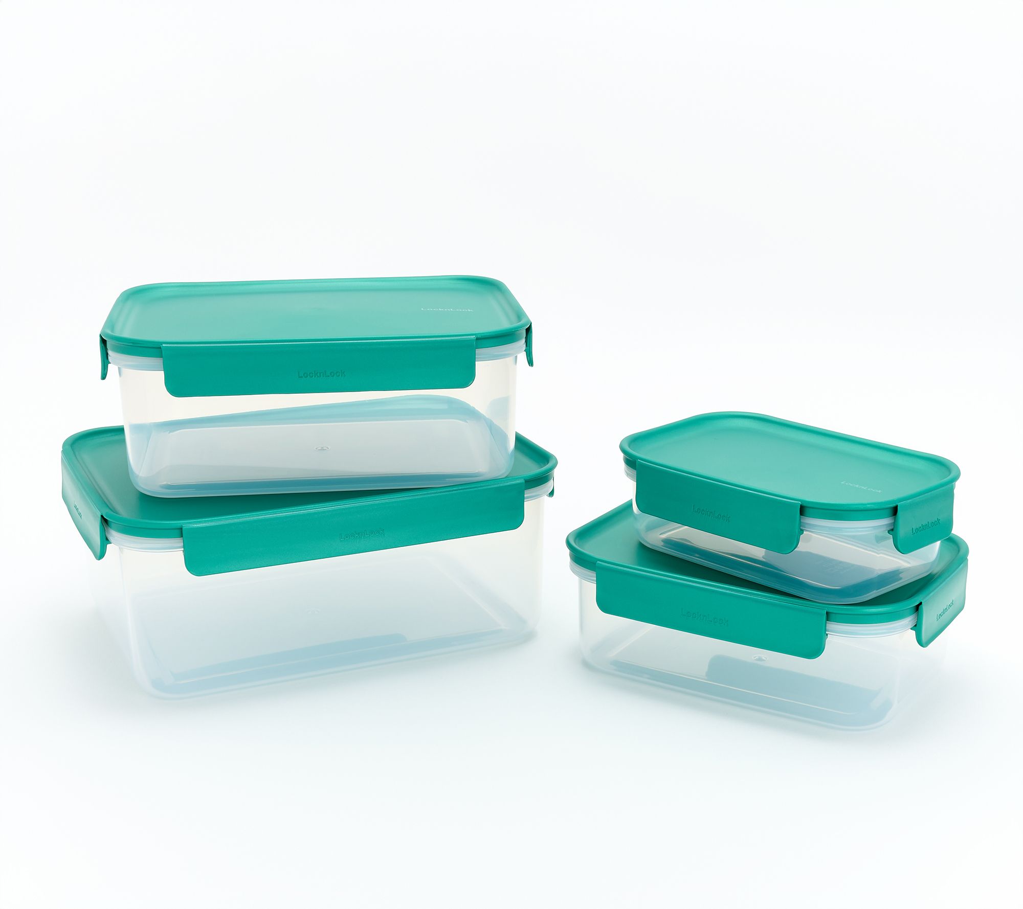 LocknLock 4-Pc Nestable Rectangle Storage Set